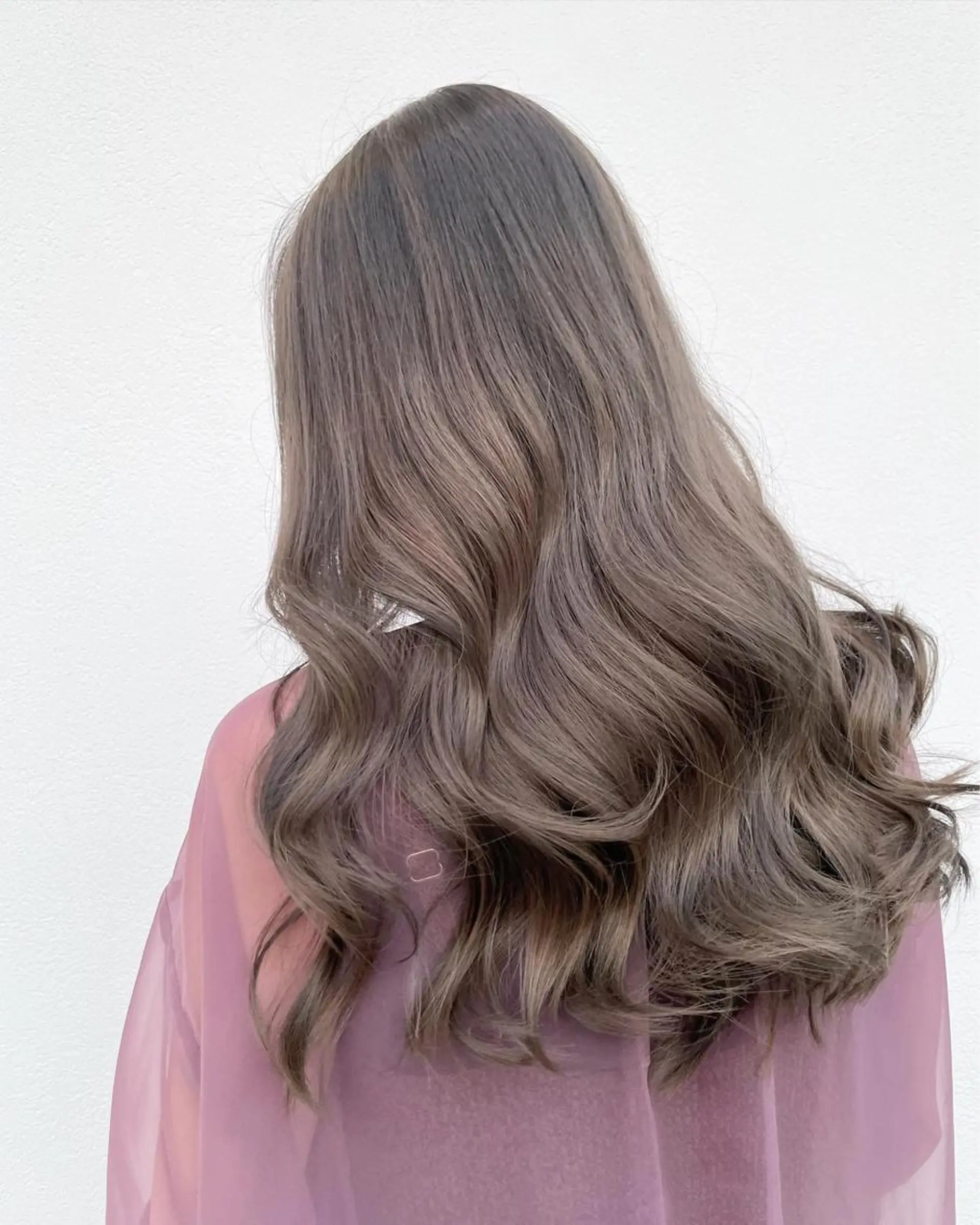 セミロング ヘアカラー トリートメント バレイヤージュカラー 特化美容師✨星皓太のヘアスタイル