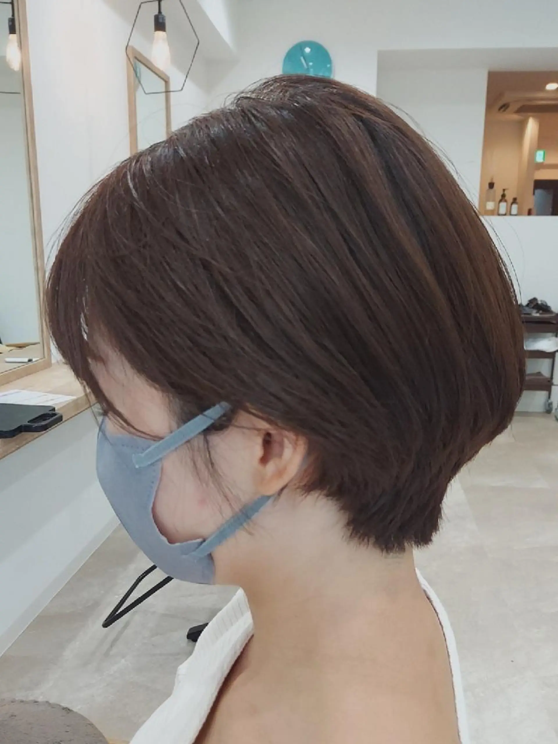 ショート ショートボブ ボブ くびれヘア ショートヘア entality所属・大橋 弘一のヘアスタイル