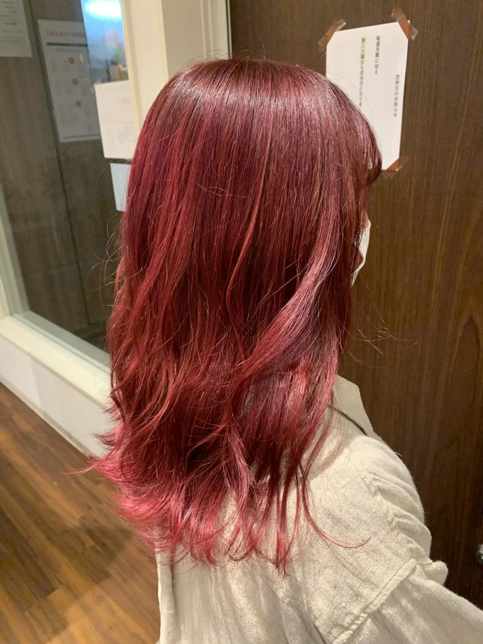 ロング カラー ヘアアレンジ ネイル マツエク・マツパ カット トリートメント 土谷 優乃のヘアスタイル