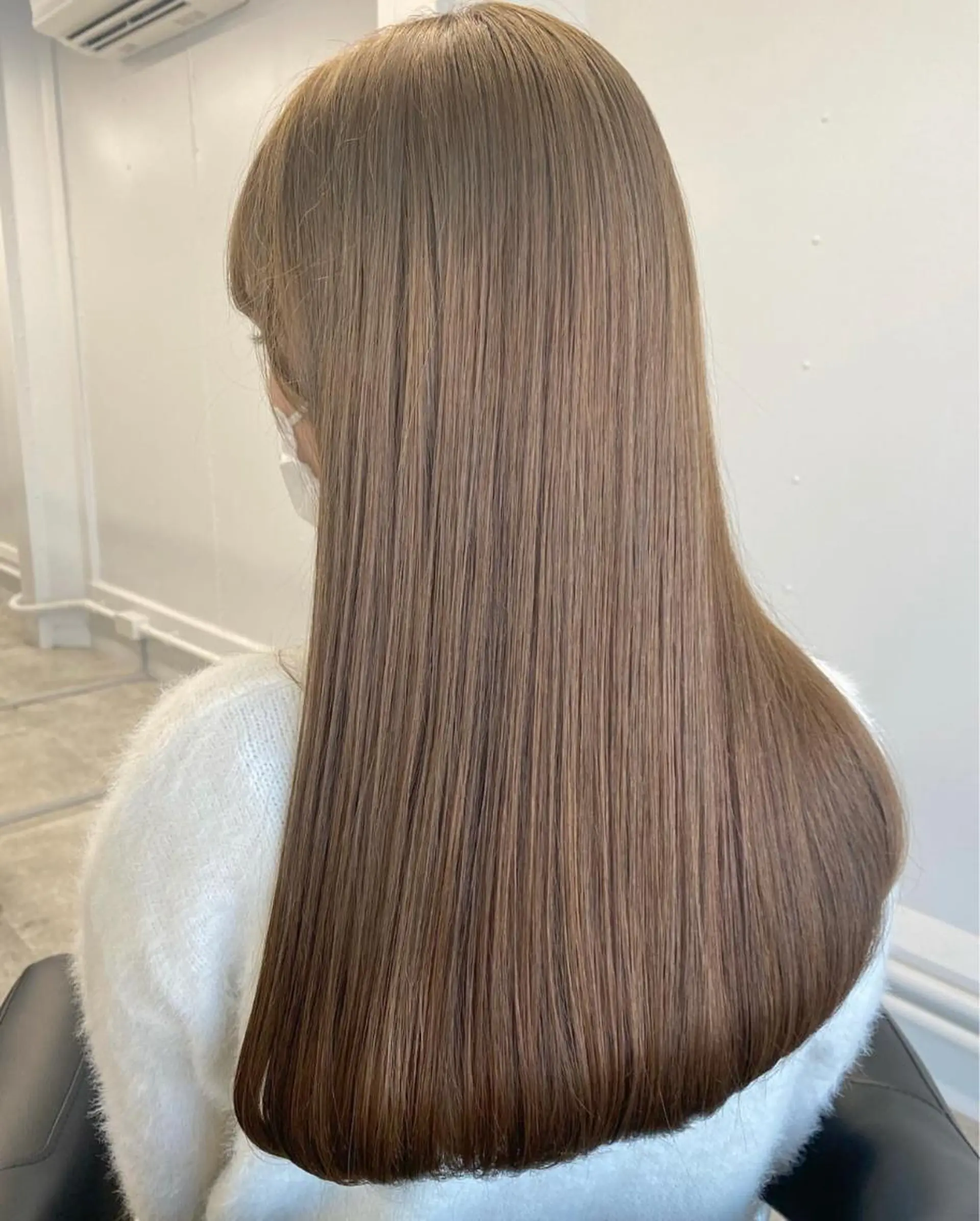 ロング 縮毛矯正 LOBY所属・LOBY トモヤのヘアスタイル