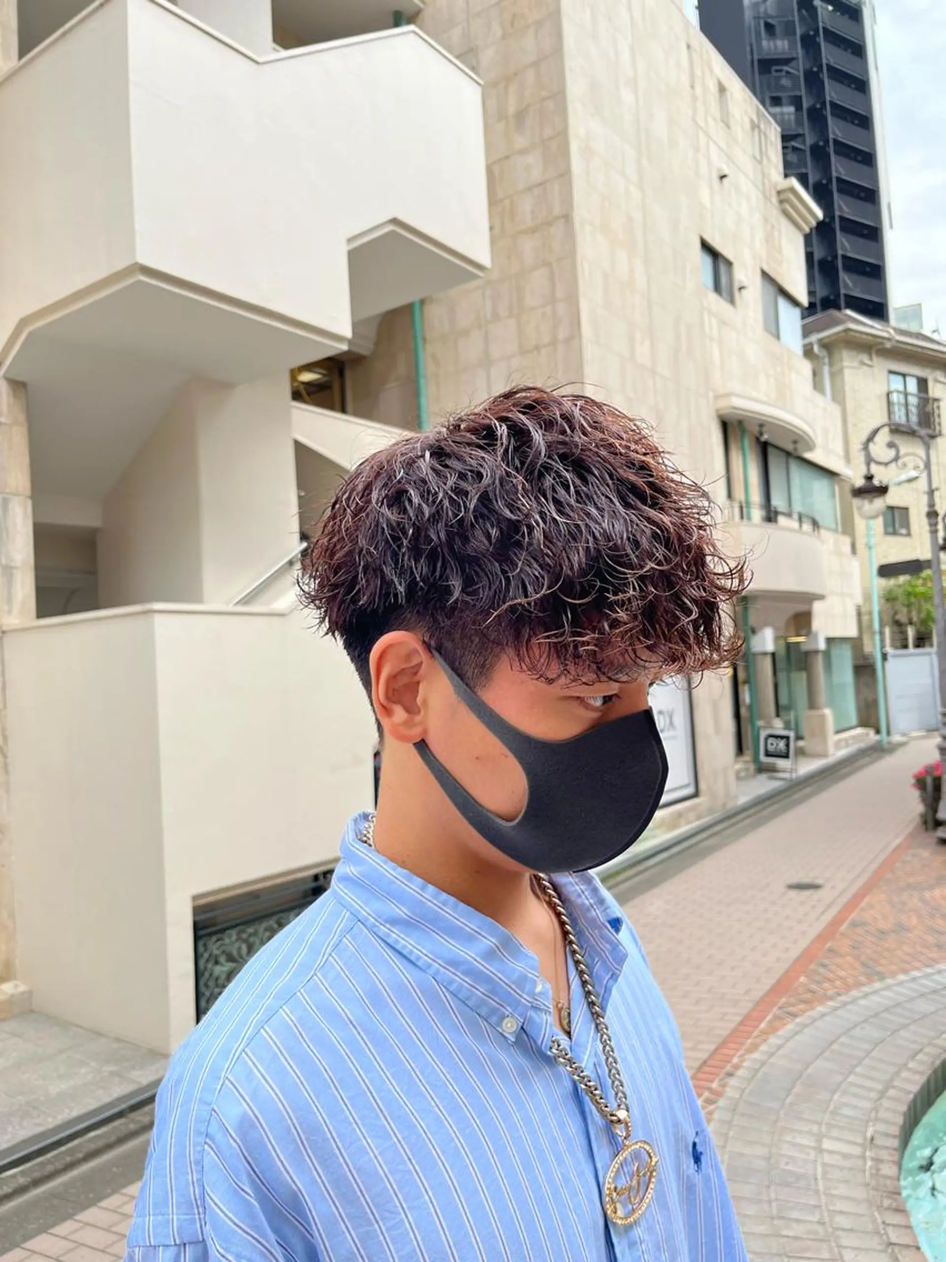 パーマ メンズ マッシュ 波巻きパーマ カット パーマ トリートメント DX所属・✨メンズスタイル✨ Daiのヘアスタイル