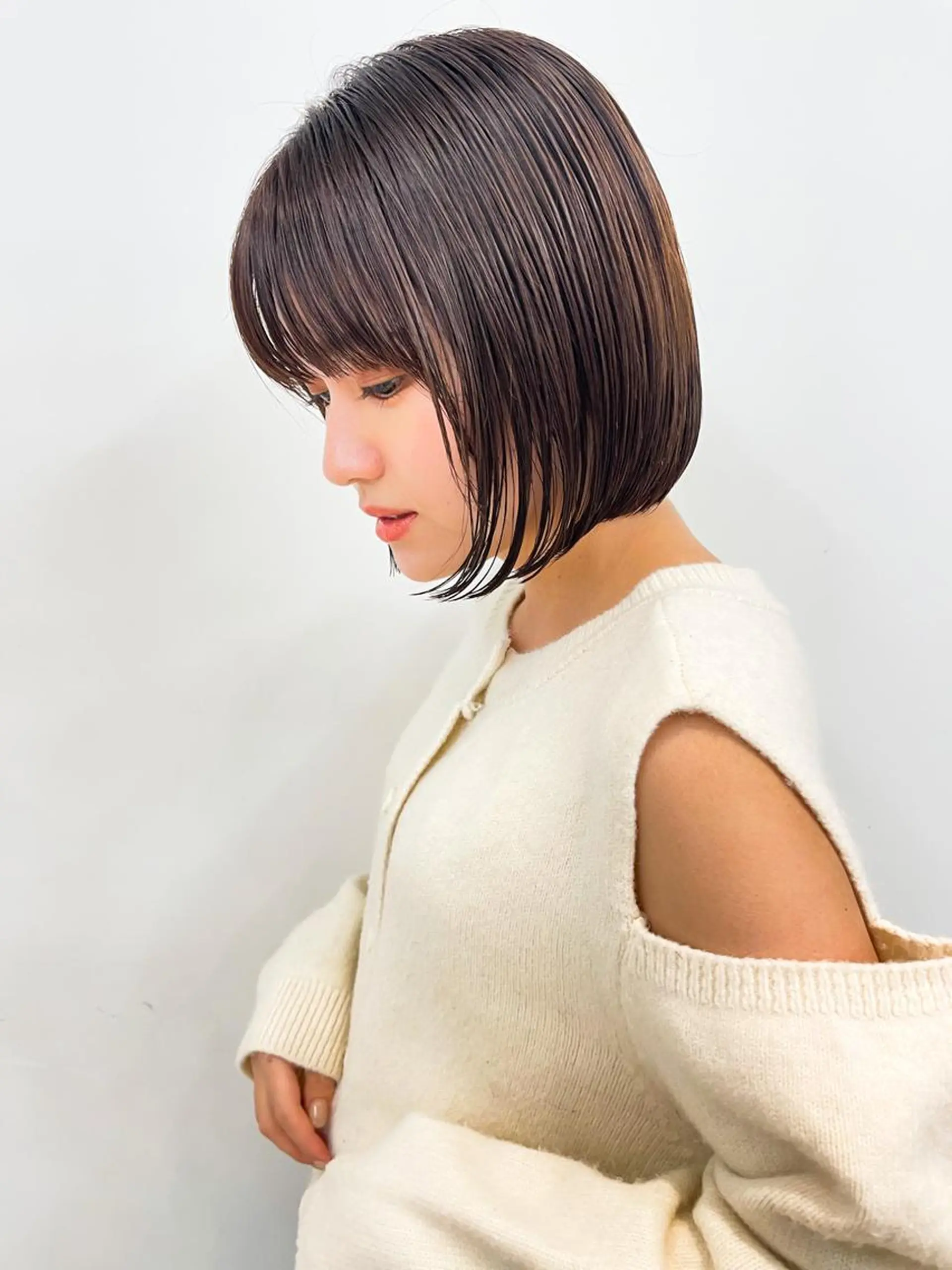 ショート 縮毛矯正 sand 大阪梅田所属・ショートパーマ🌀 ✂︎小寺仁紫のヘアスタイル