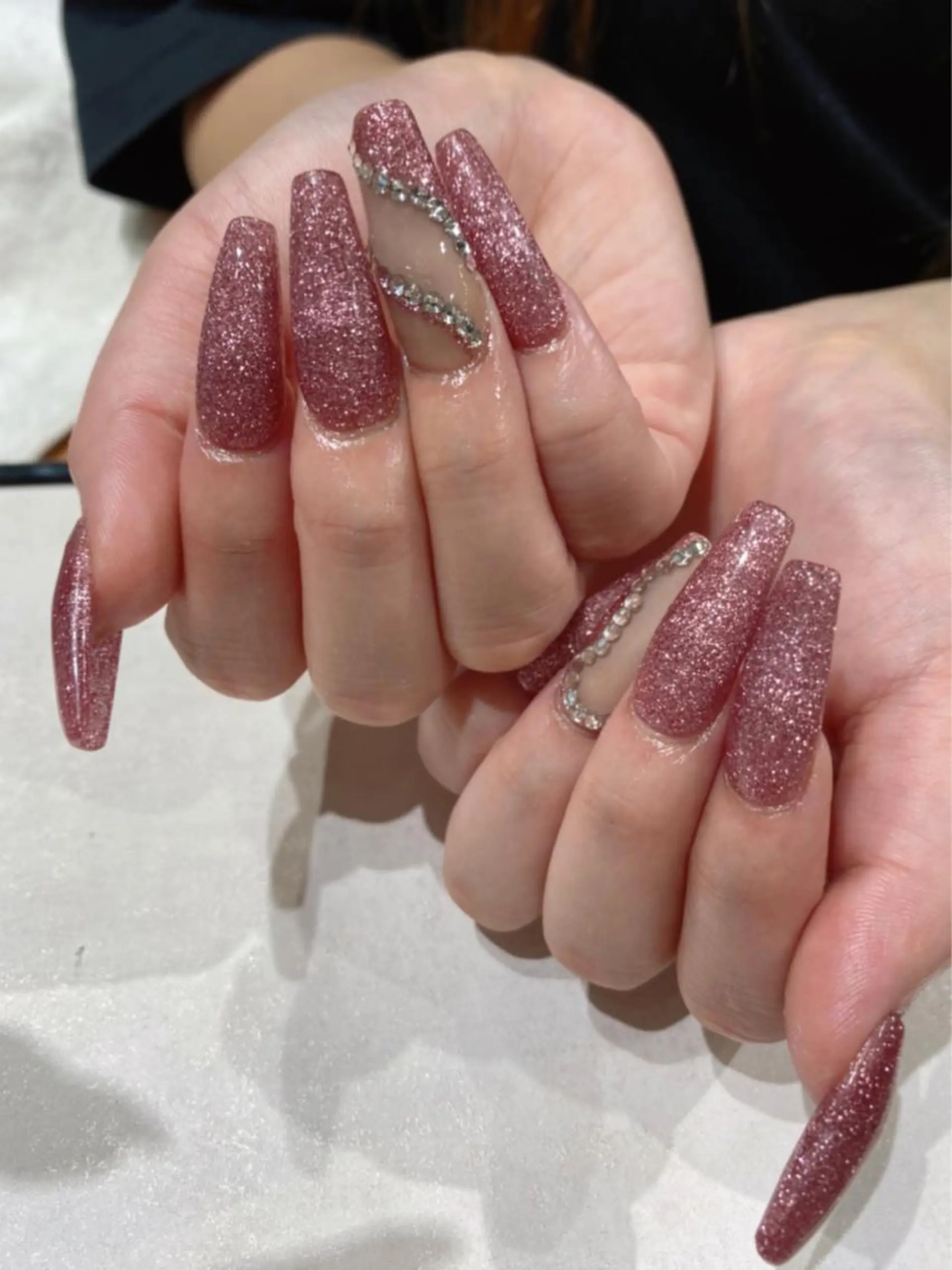 ロング ハンドネイル Nail R💫 naoのネイルデザイン