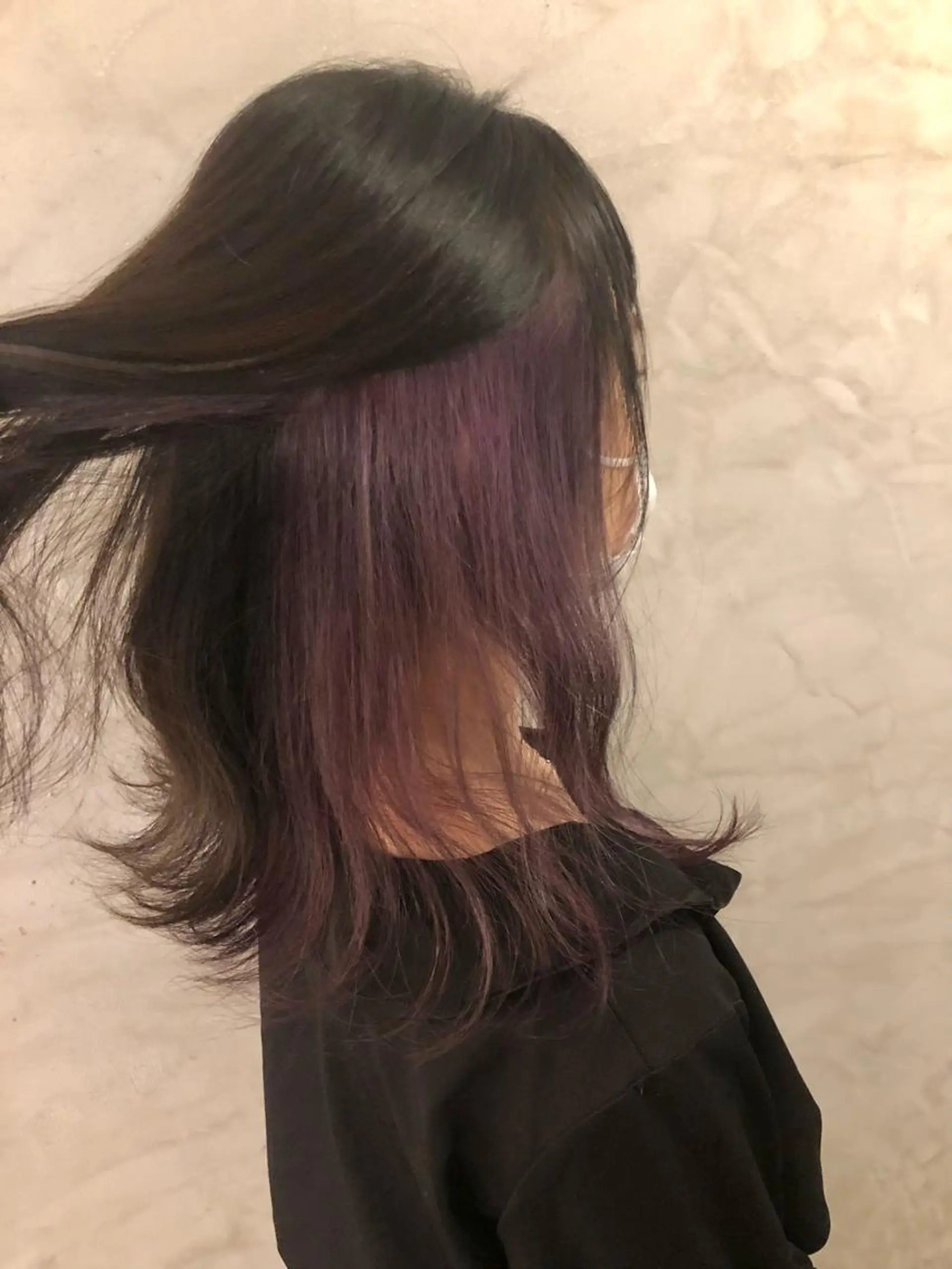 カラー ラベンダーカラー ヘアカラー FUJINO RYOのヘアスタイル