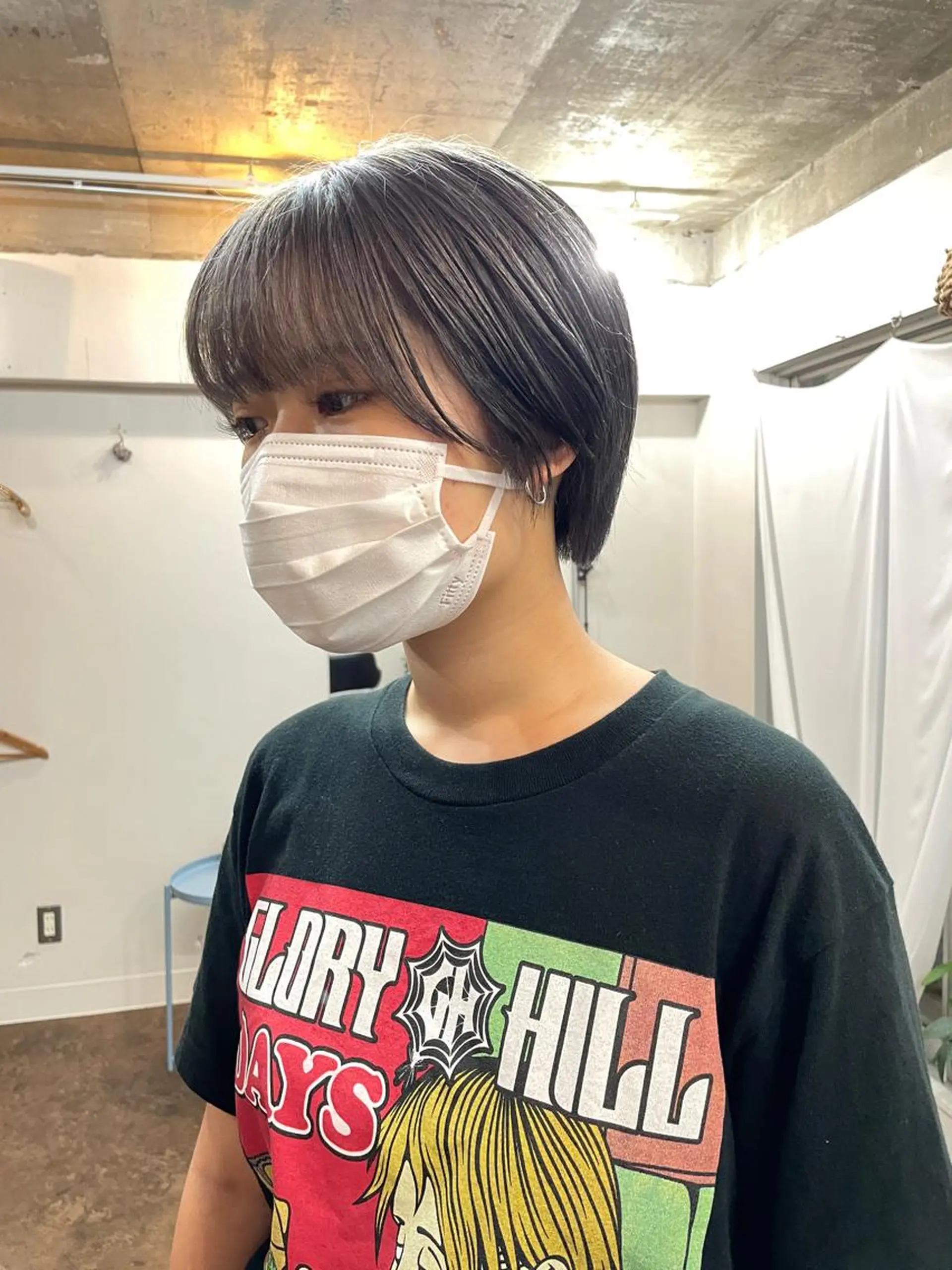 ショート カラー silo所属・silo MOKA 顔周りカット🦦のヘアスタイル