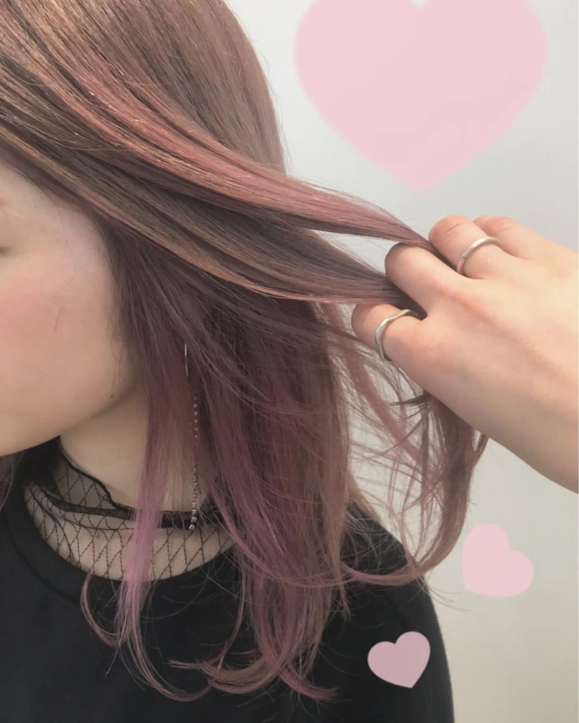 カラー ピンクカラー EMANON新宿東口所属・新宿駅近♡ ♡個室♡三都季🌜のヘアスタイル