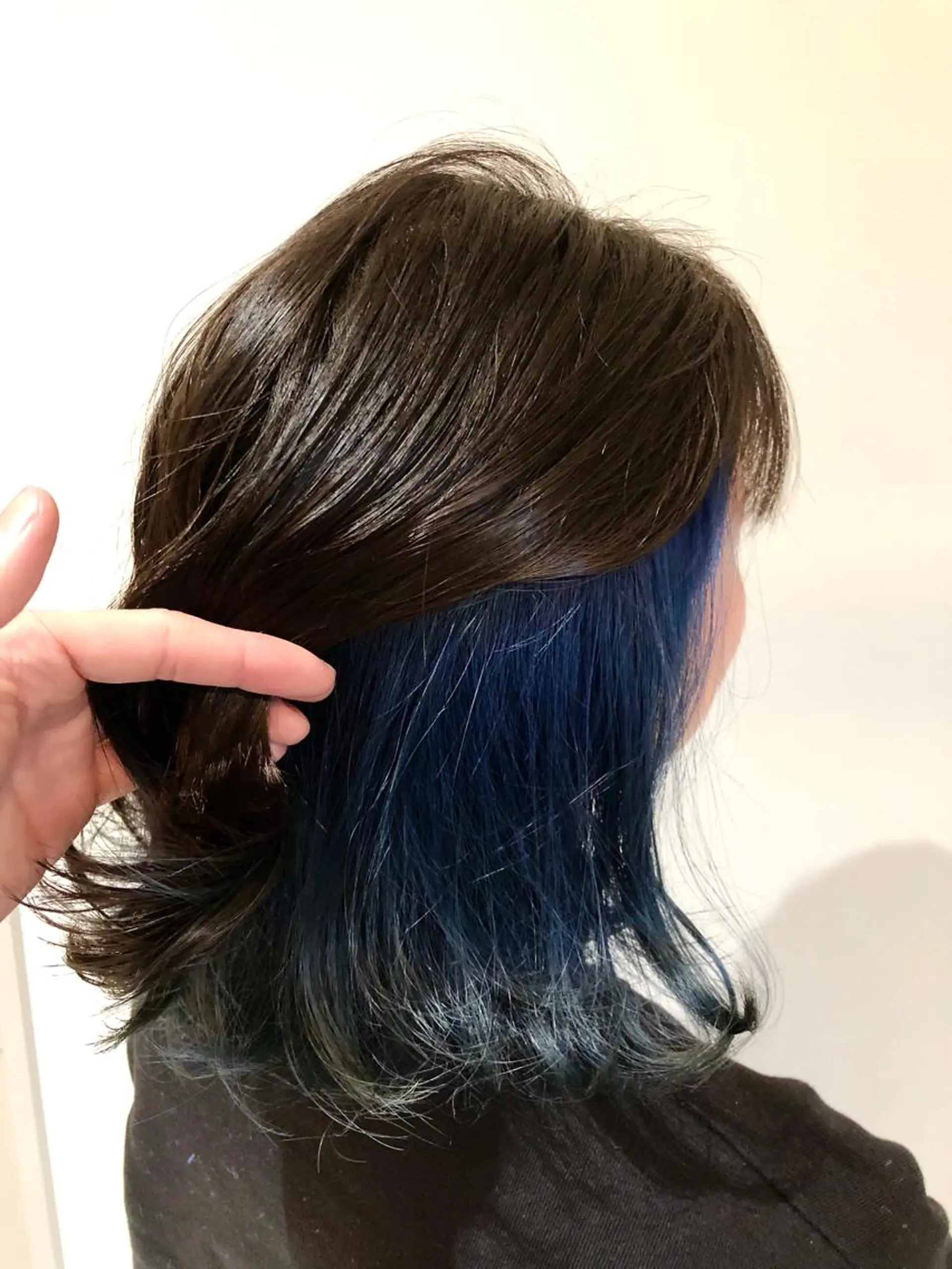 ミディアム カラー ブルーカラー ヘアカラー トリートメント RUBEUS【ルベウス】所属・✨艶々カラー🎨 杉本賢人のヘアスタイル