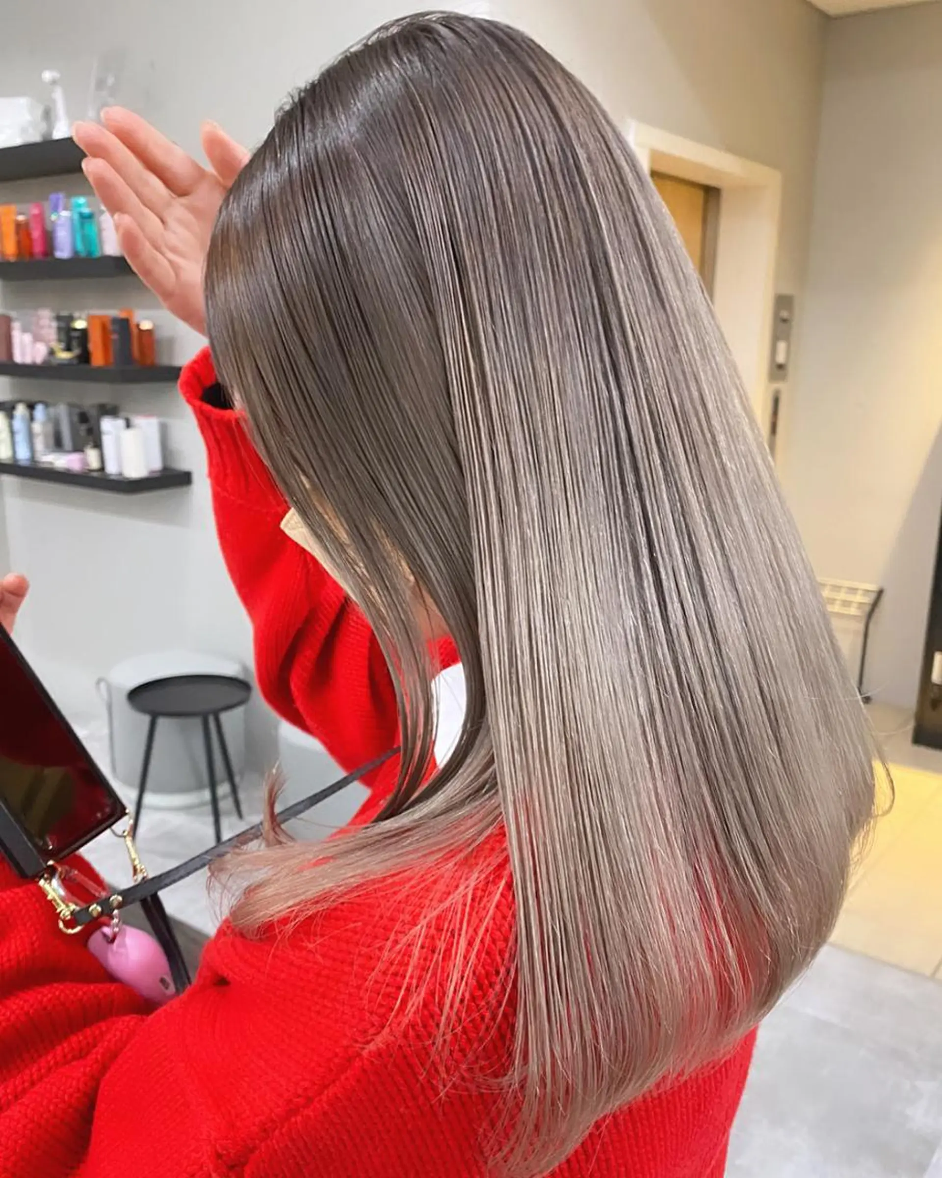 カラー ヘアカラー トリートメント NANAMI ✨ハイトーンカラーのヘアスタイル