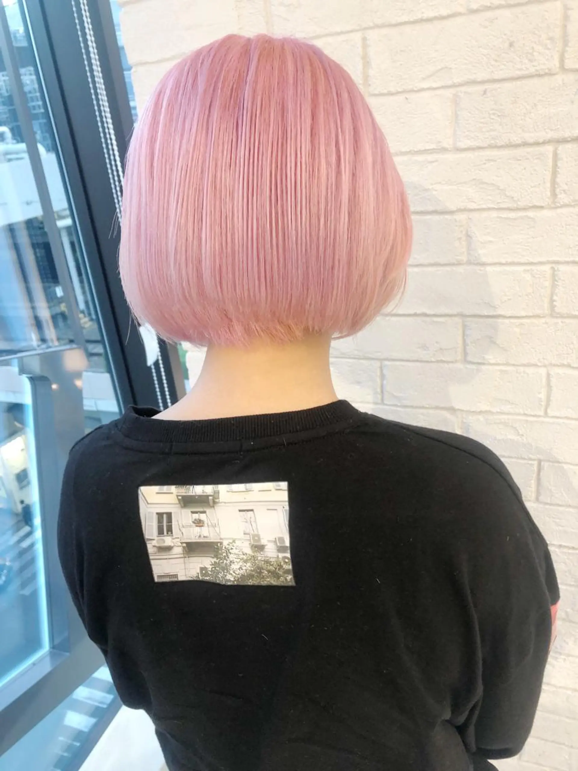 ミディアム カラー ピンクカラー ホワイトピンク OTAKU HAIR STUDIO所属・shin✨今月注目✨ スタイリスト（急募）のヘアスタイル