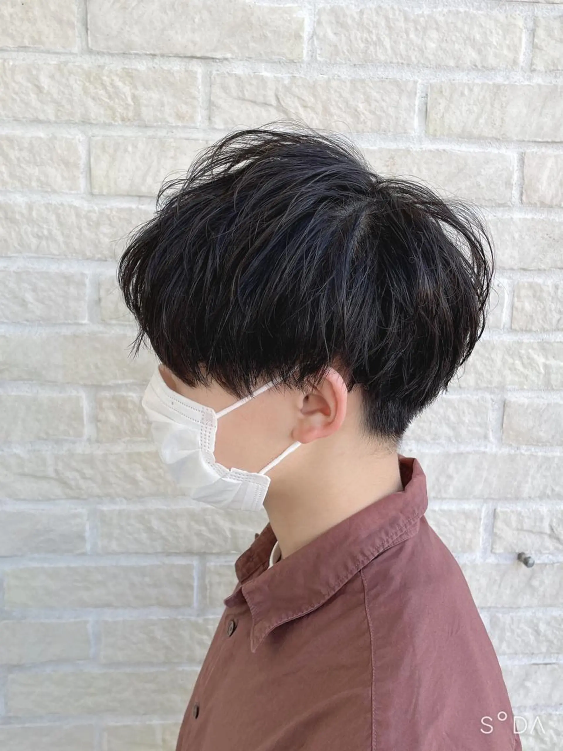 ショート メンズ 🪞髪質改善カラー× レイヤー河村真聖🪞のヘアスタイル