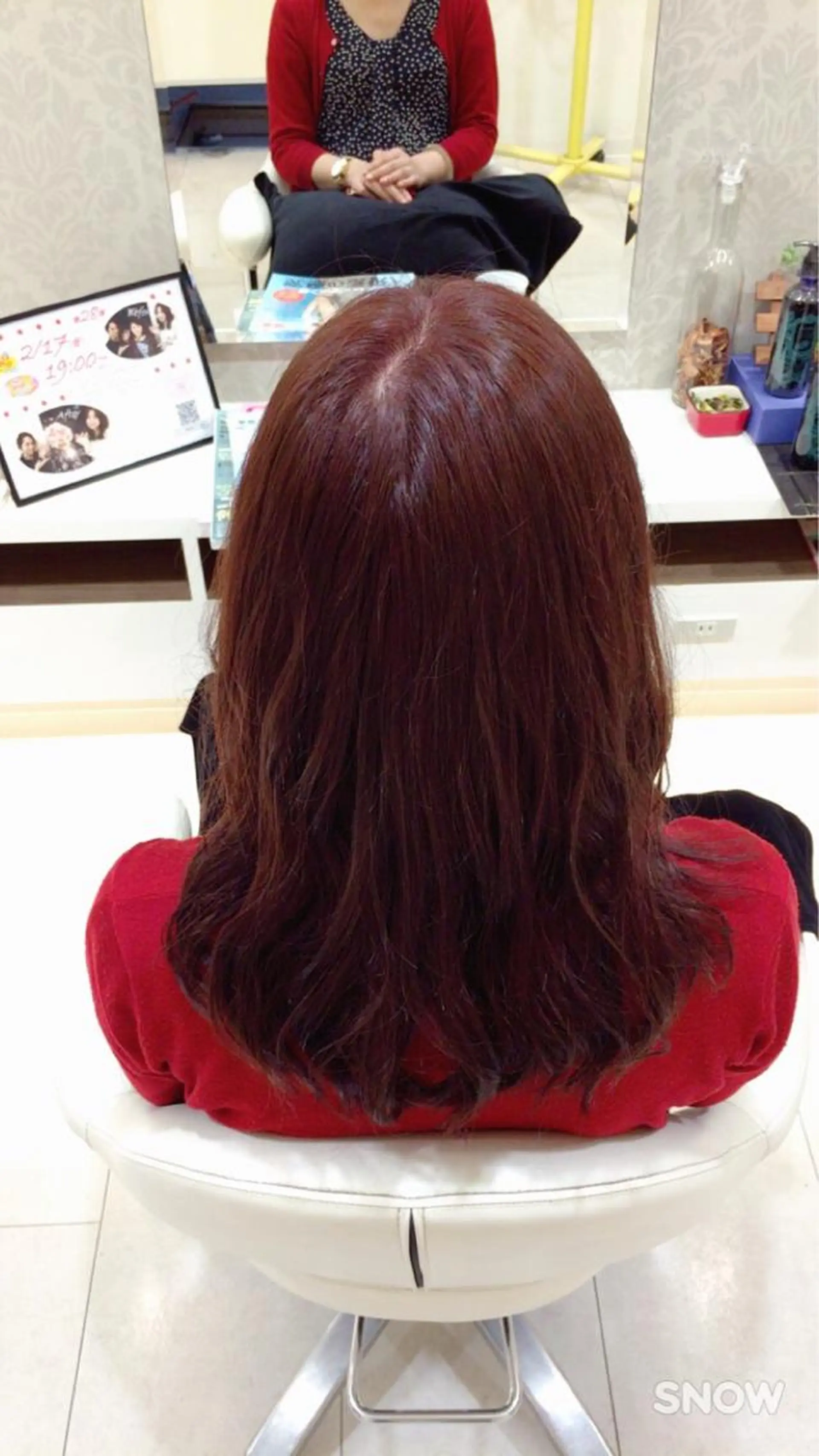ロング カラー ピンクカラー 本間 隼人のヘアスタイル