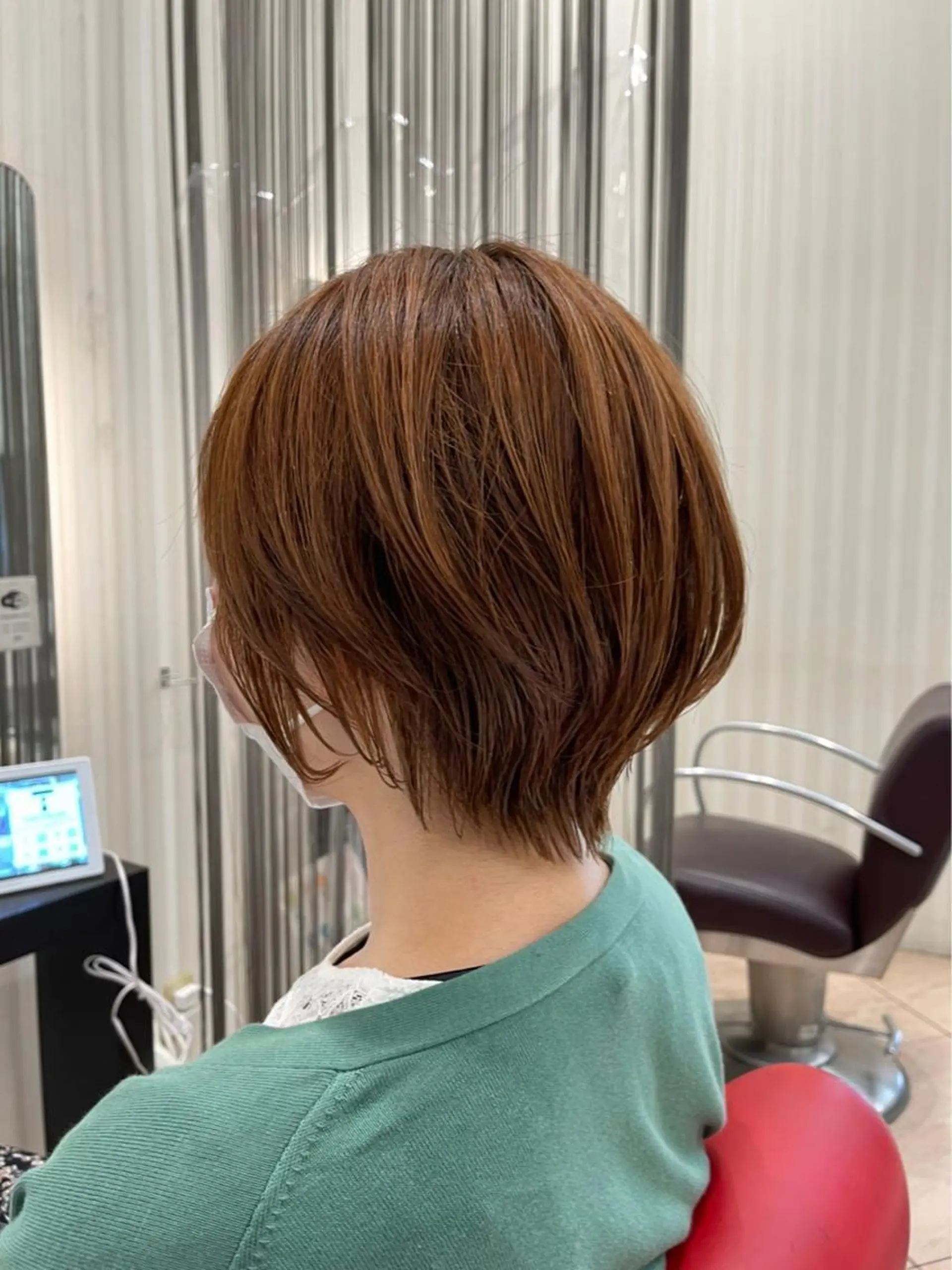 ショート カラー sweetroom所属・❄️髪質改善/透明感 カラー/平塚/サトウのヘアスタイル