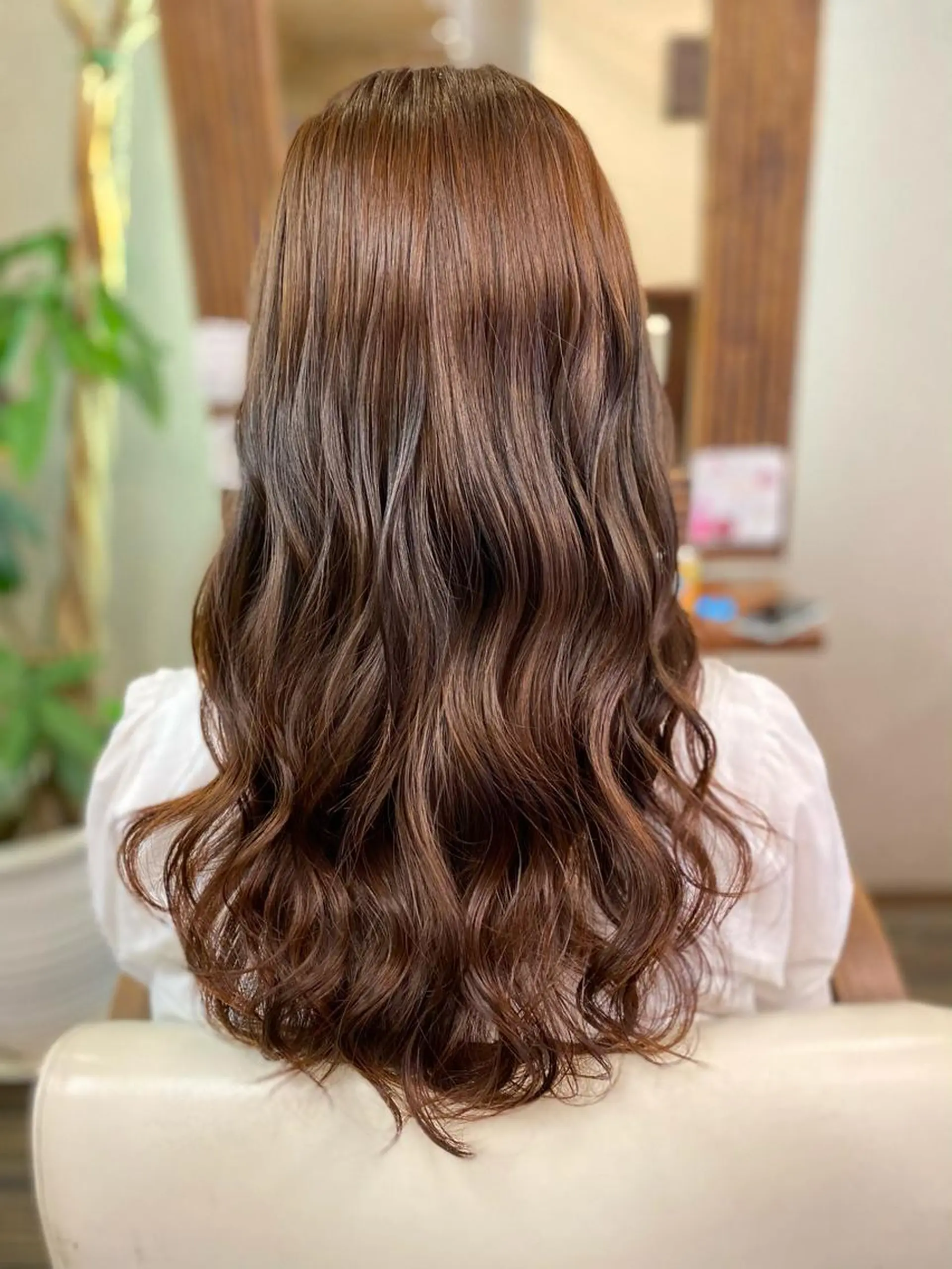 ロング カラー ヘアアレンジ カット ヘアカラー トリートメント 加藤 瑠美のヘアスタイル