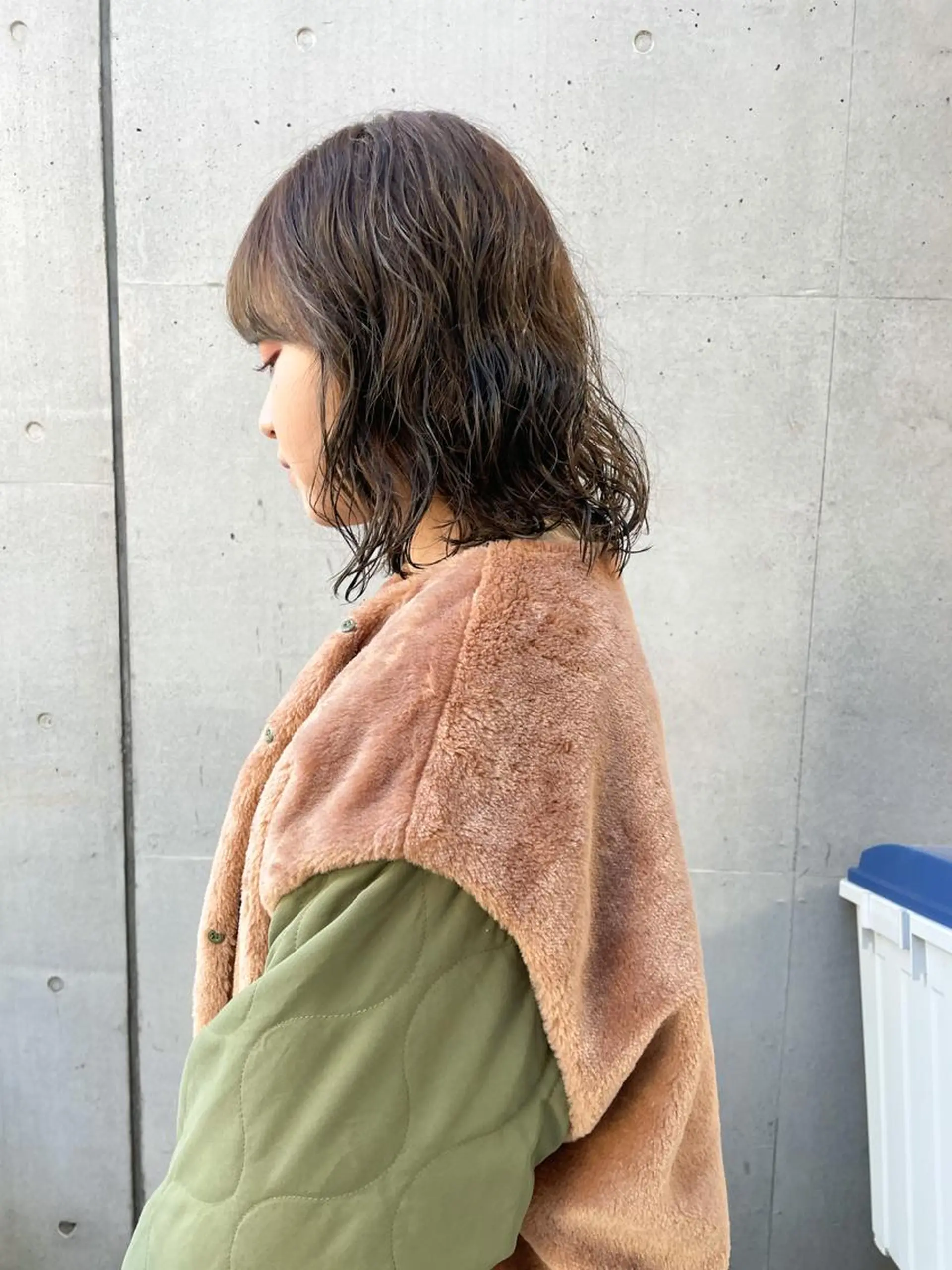 ミディアム 透明感カラー🥣 大平優香のヘアスタイル