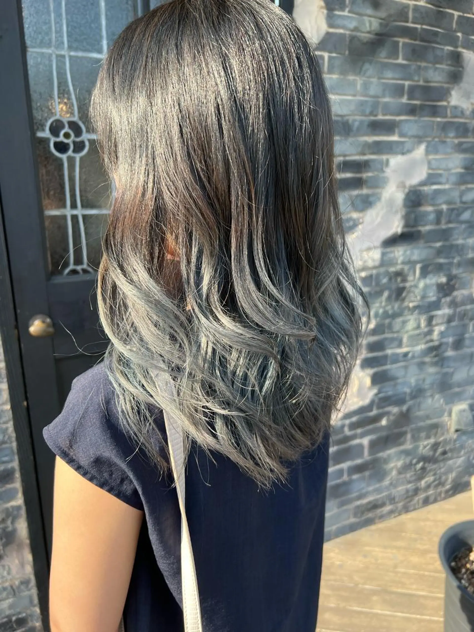 ミディアム ヘアカラー 🩵小野 えりか🩷のヘアスタイル