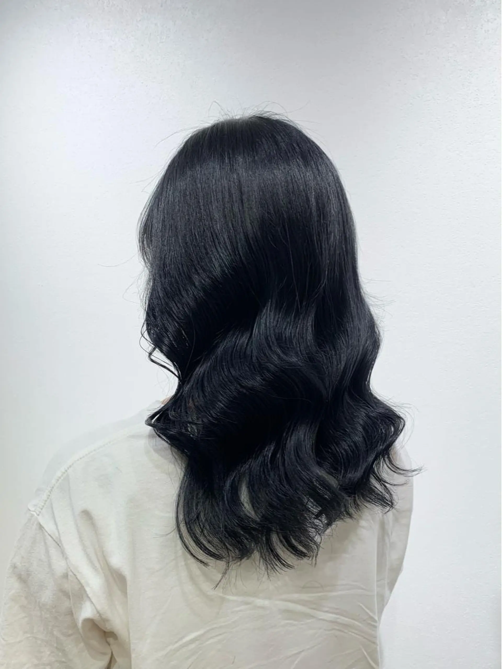 セミロング カラー ヘアアレンジ キヨミ 韓国レイヤーカットのヘアスタイル