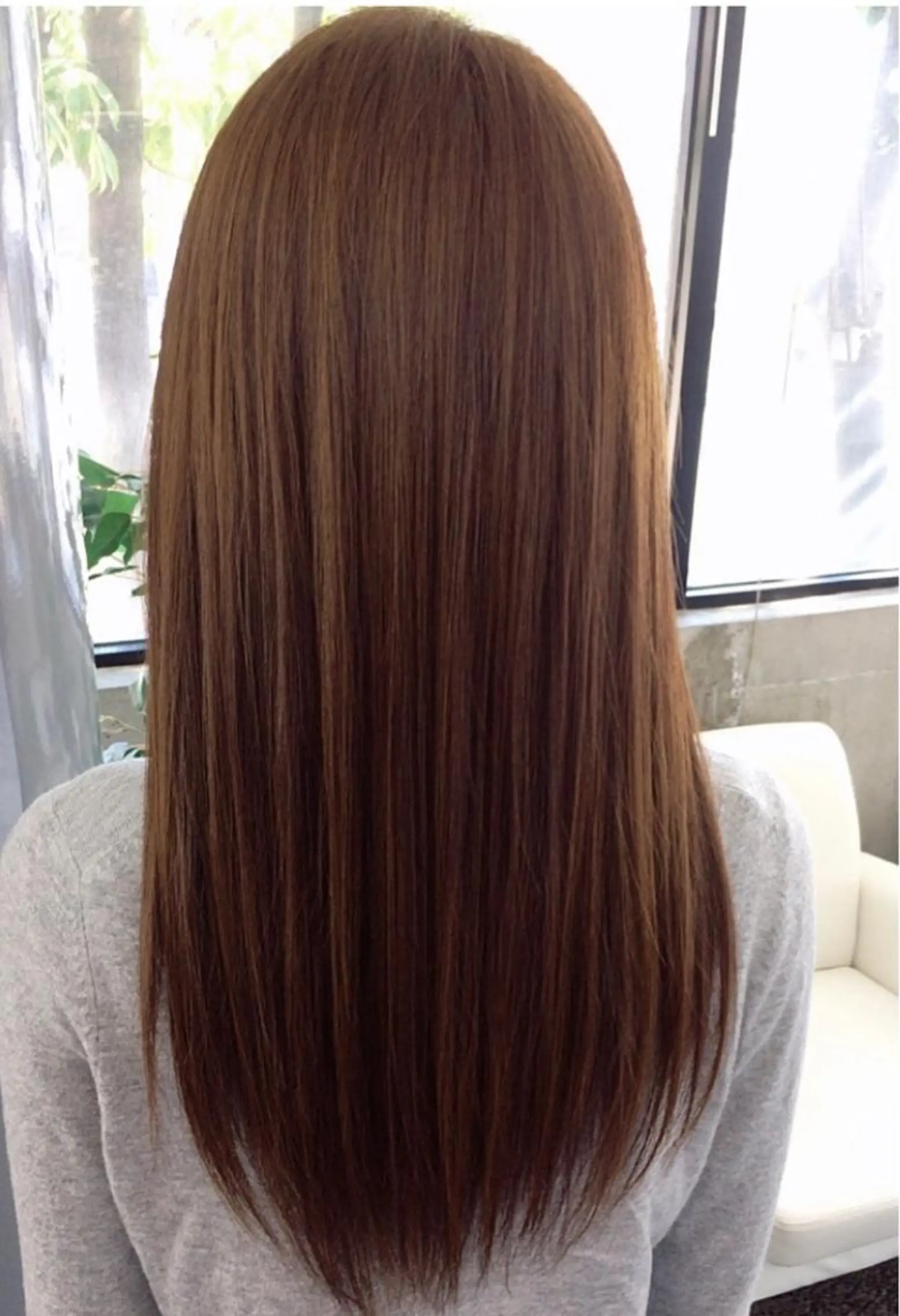 ロング 麻生 舞のヘアスタイル