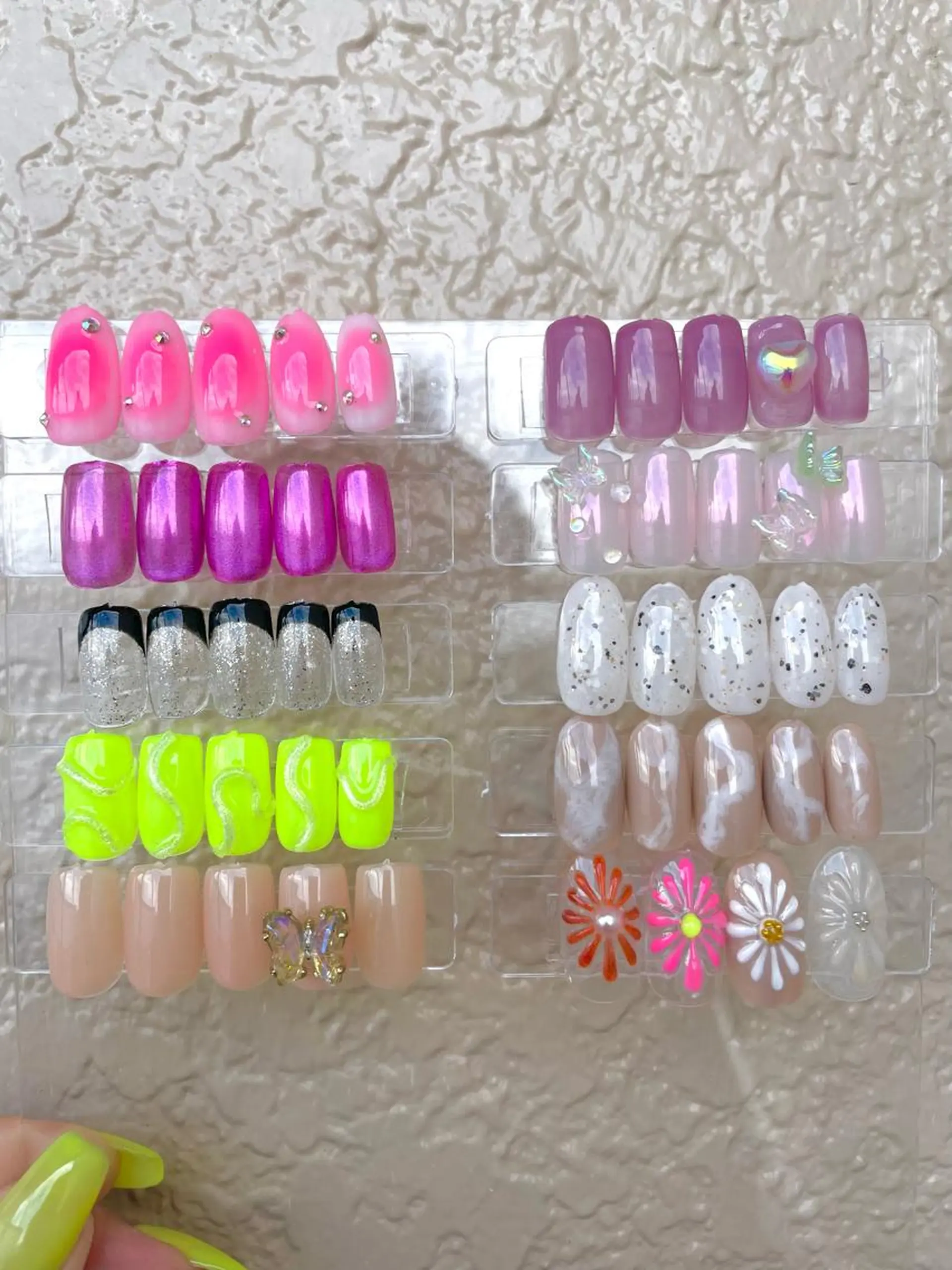 ネイル マグネットネイル ニュアンスネイル ワンホンネイル Ri-e's nailのネイルデザイン
