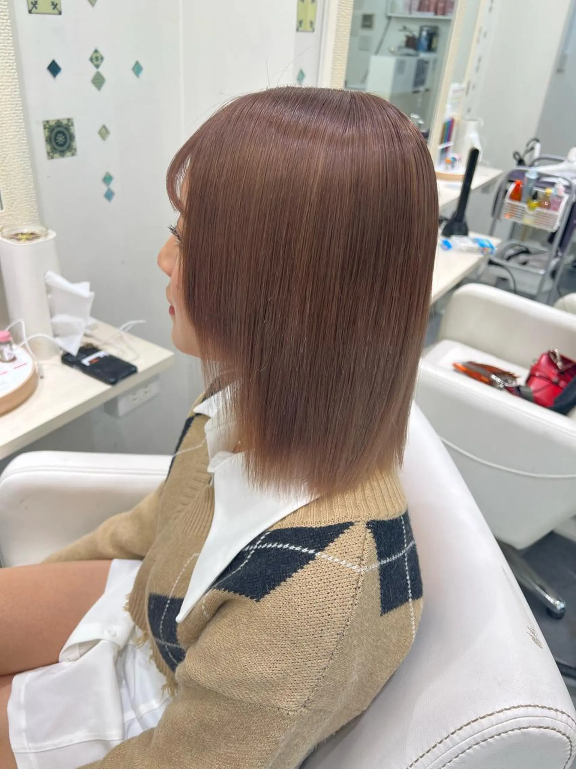 ショート カラー Lapis 池袋店所属・MASHIRO 🩵Lapis池袋店のヘアスタイル