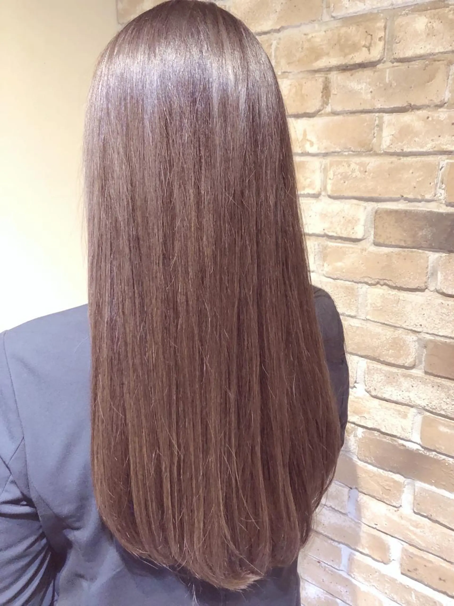 ロング 🧡ミルクティー/ レイヤー🧡ショウナのヘアスタイル