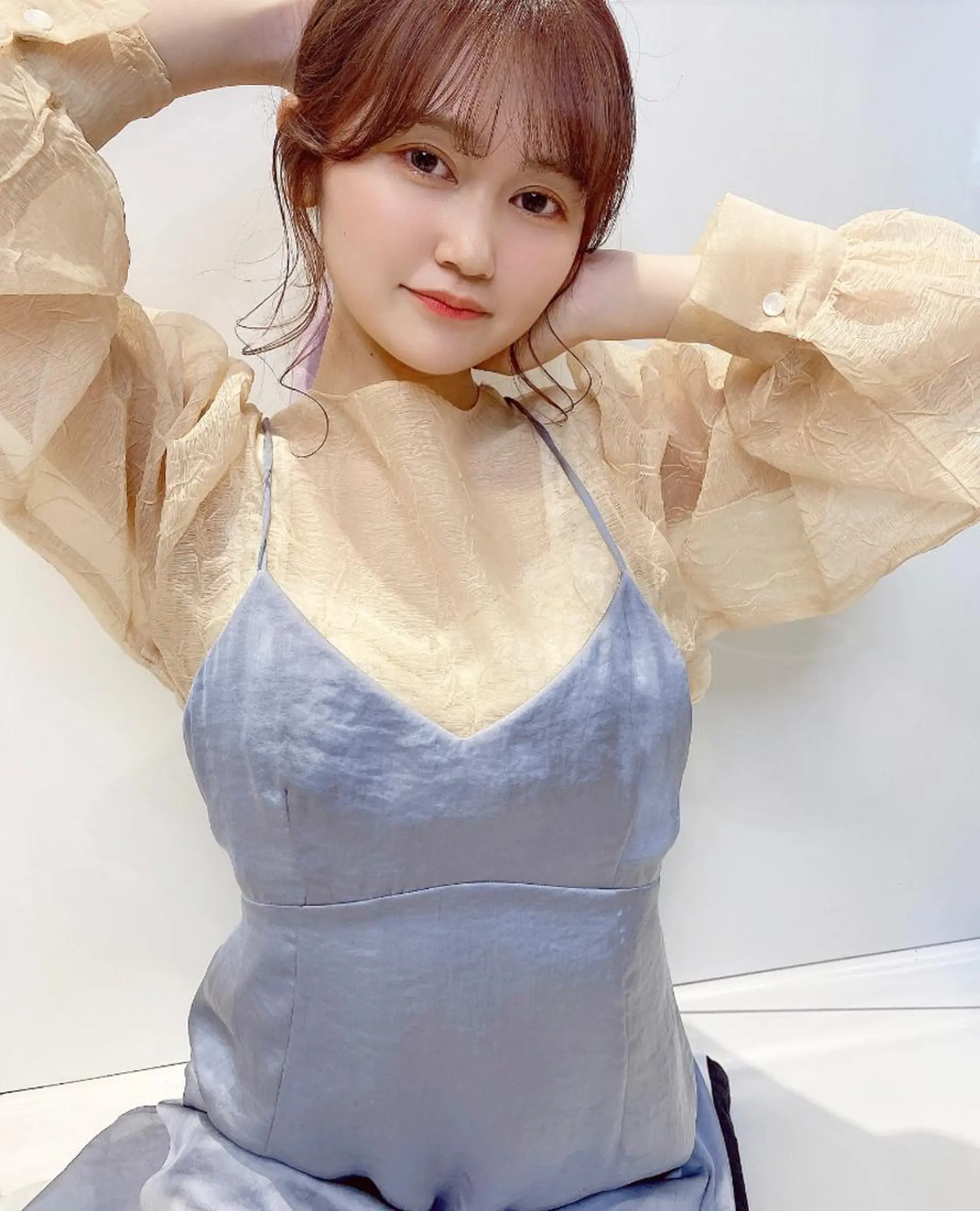 セミロング カラー ヘアアレンジ メンズ Amelie所属・Amelie yunのヘアスタイル