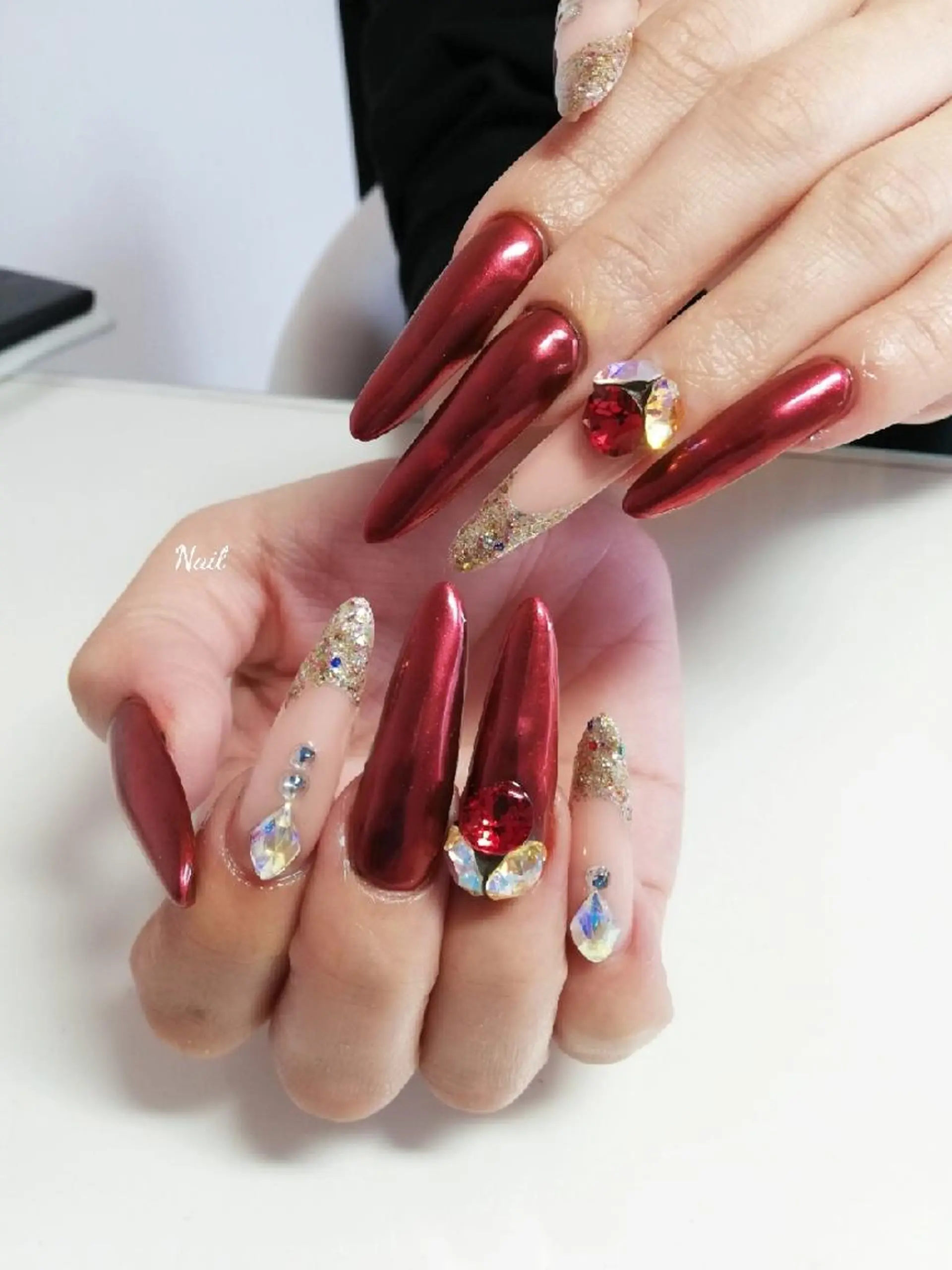ネイル ミラーネイル BlissNail ブリスネイルのネイルデザイン