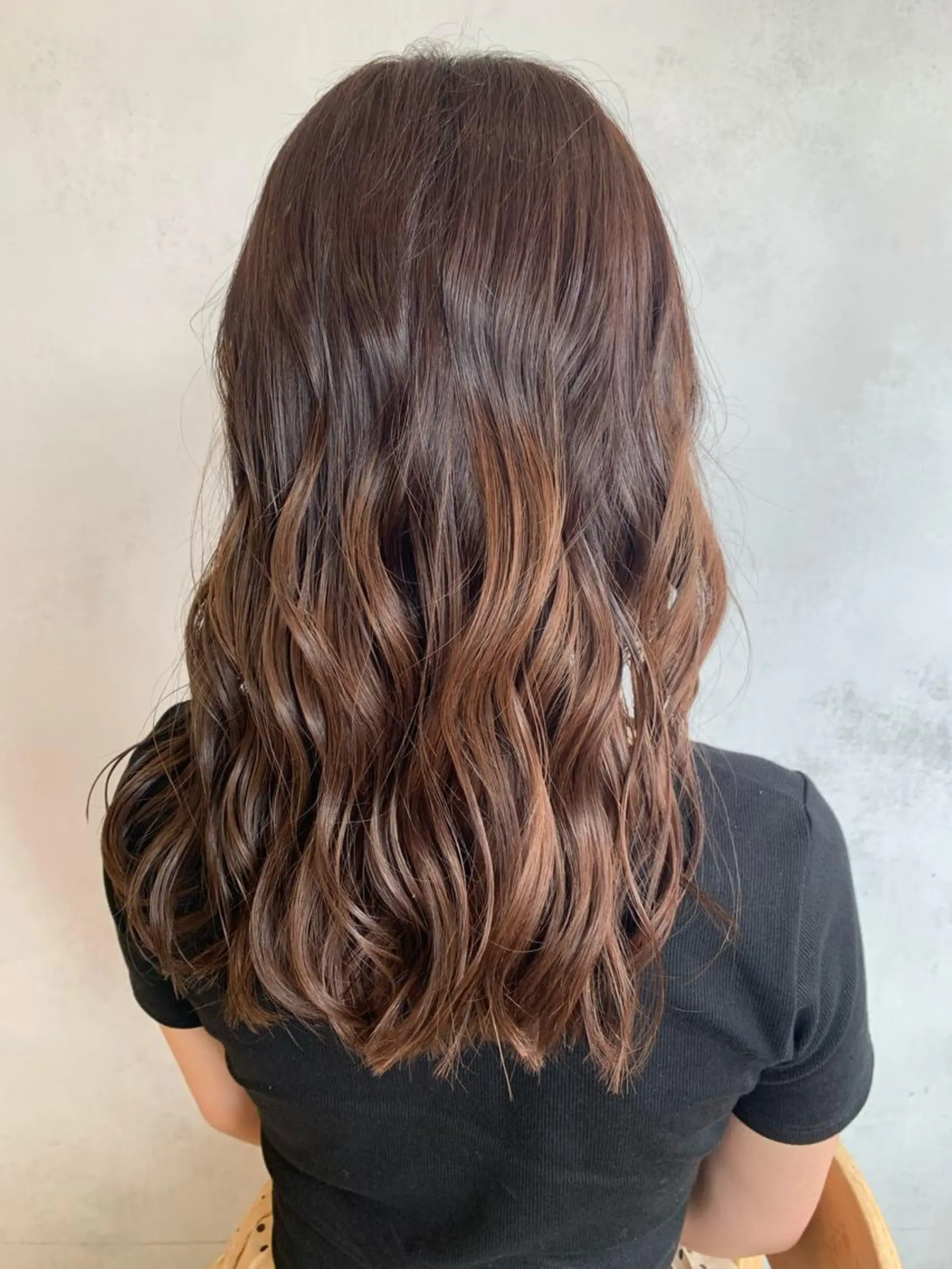 ロング カラー ケアブリーチ/ili 村上佳那多のヘアスタイル