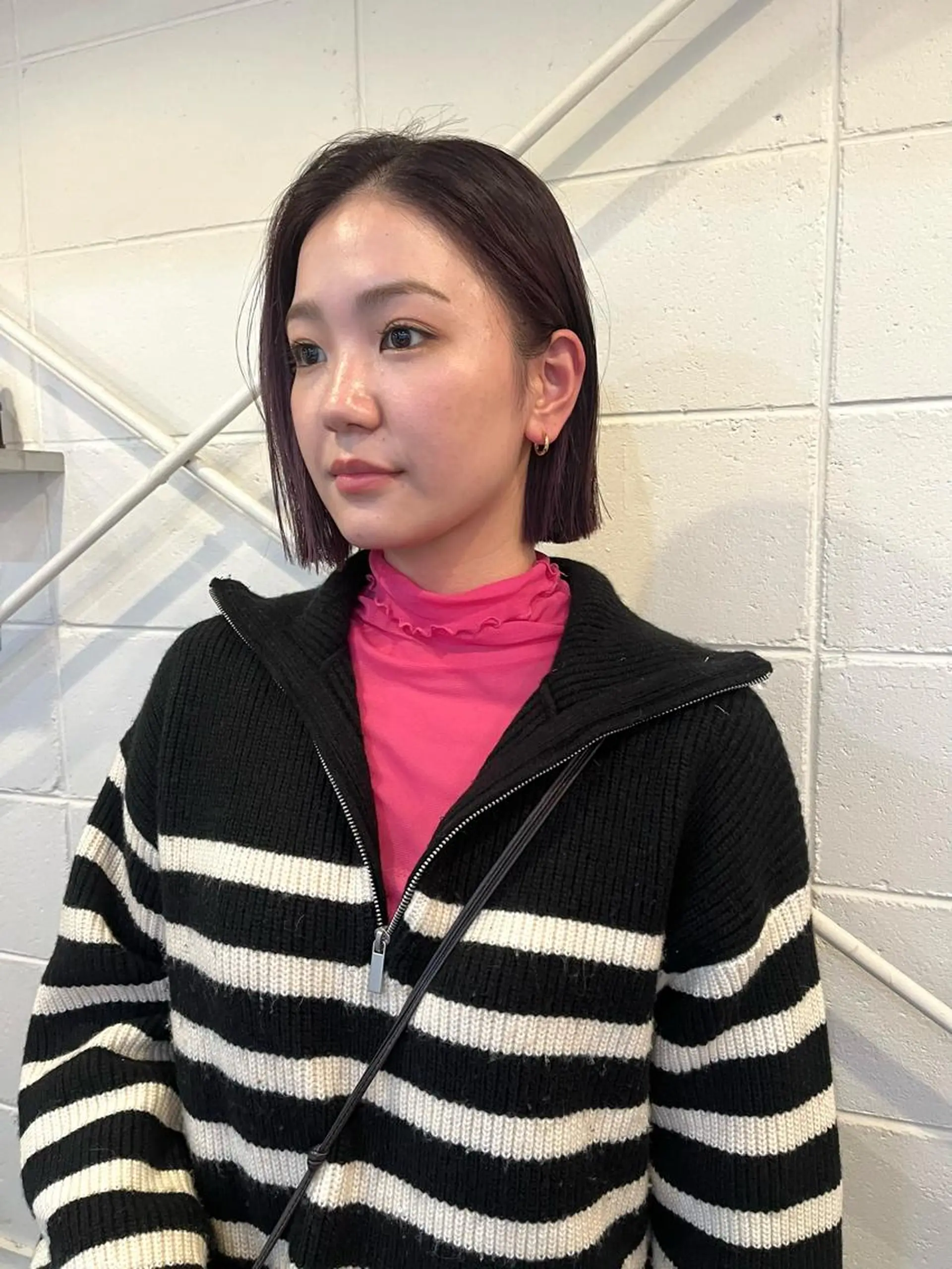 ミディアム ボブ iru所属・mi kiのヘアスタイル