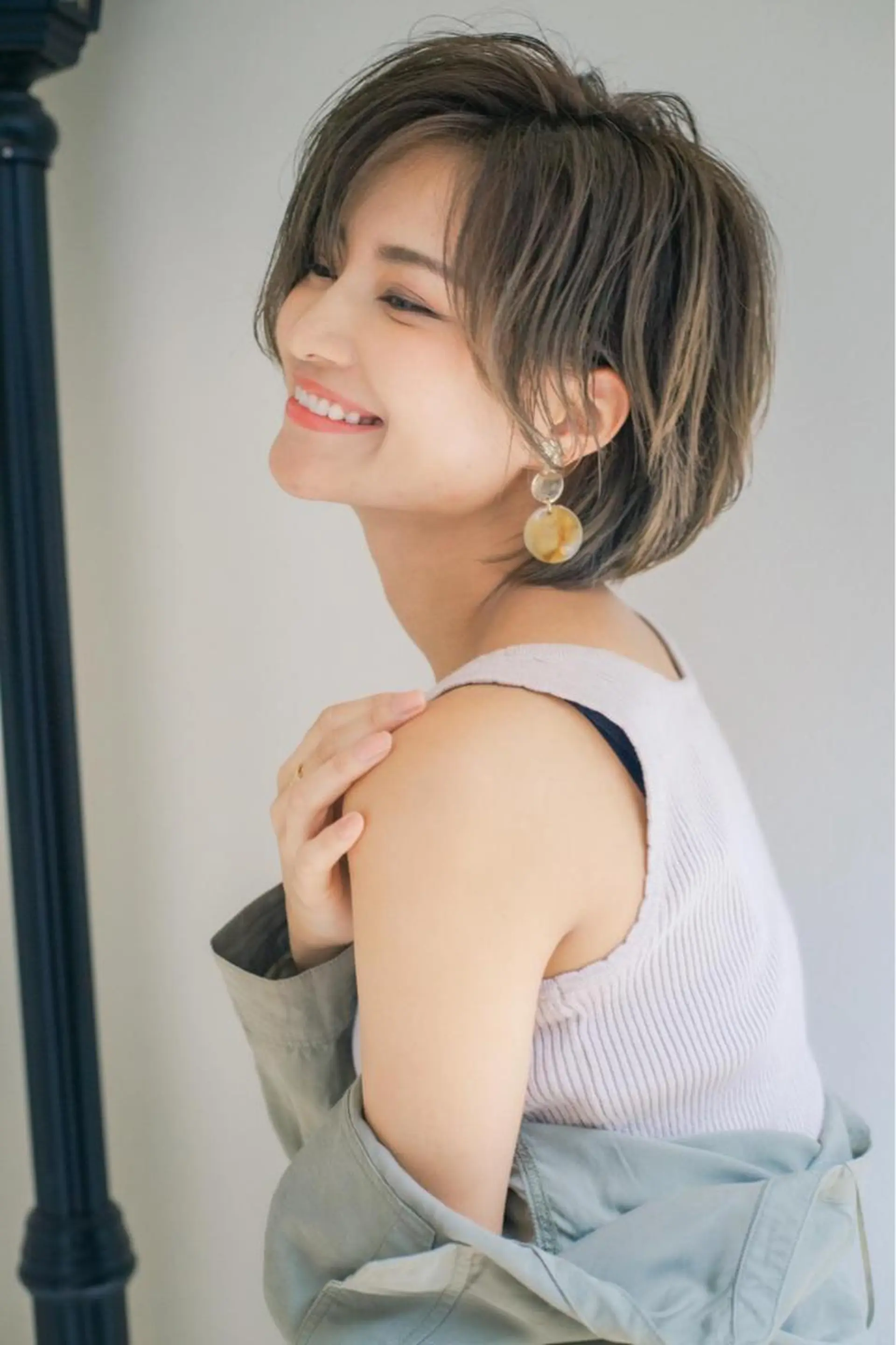 ショート カット ヘアカラー トリートメント ヘッドスパ 代表 吉澤弘哲のヘアスタイル