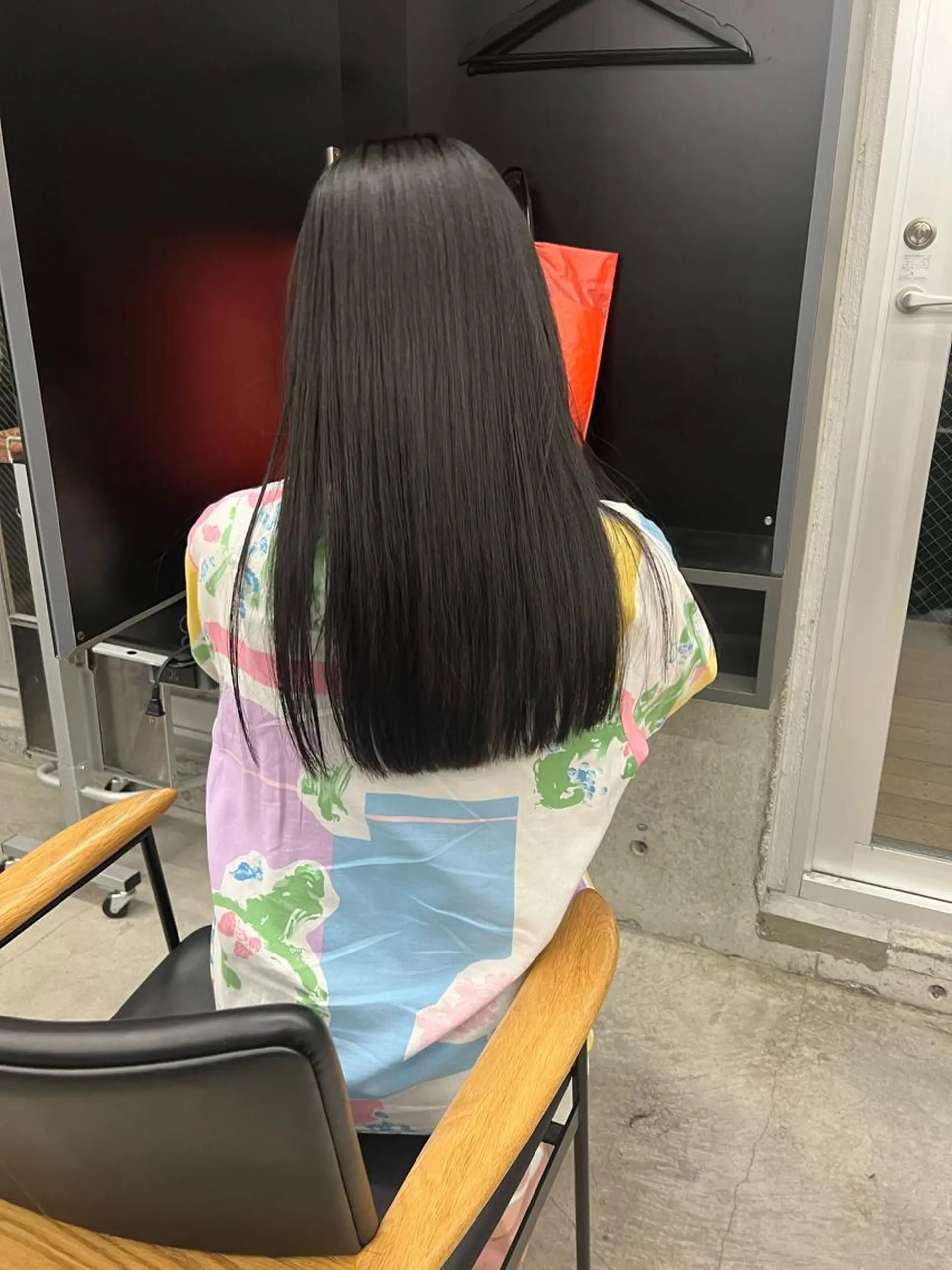 セミロング カラー パーマ ストレートパーマ カット 縮毛矯正 sakoda shunkiのヘアスタイル