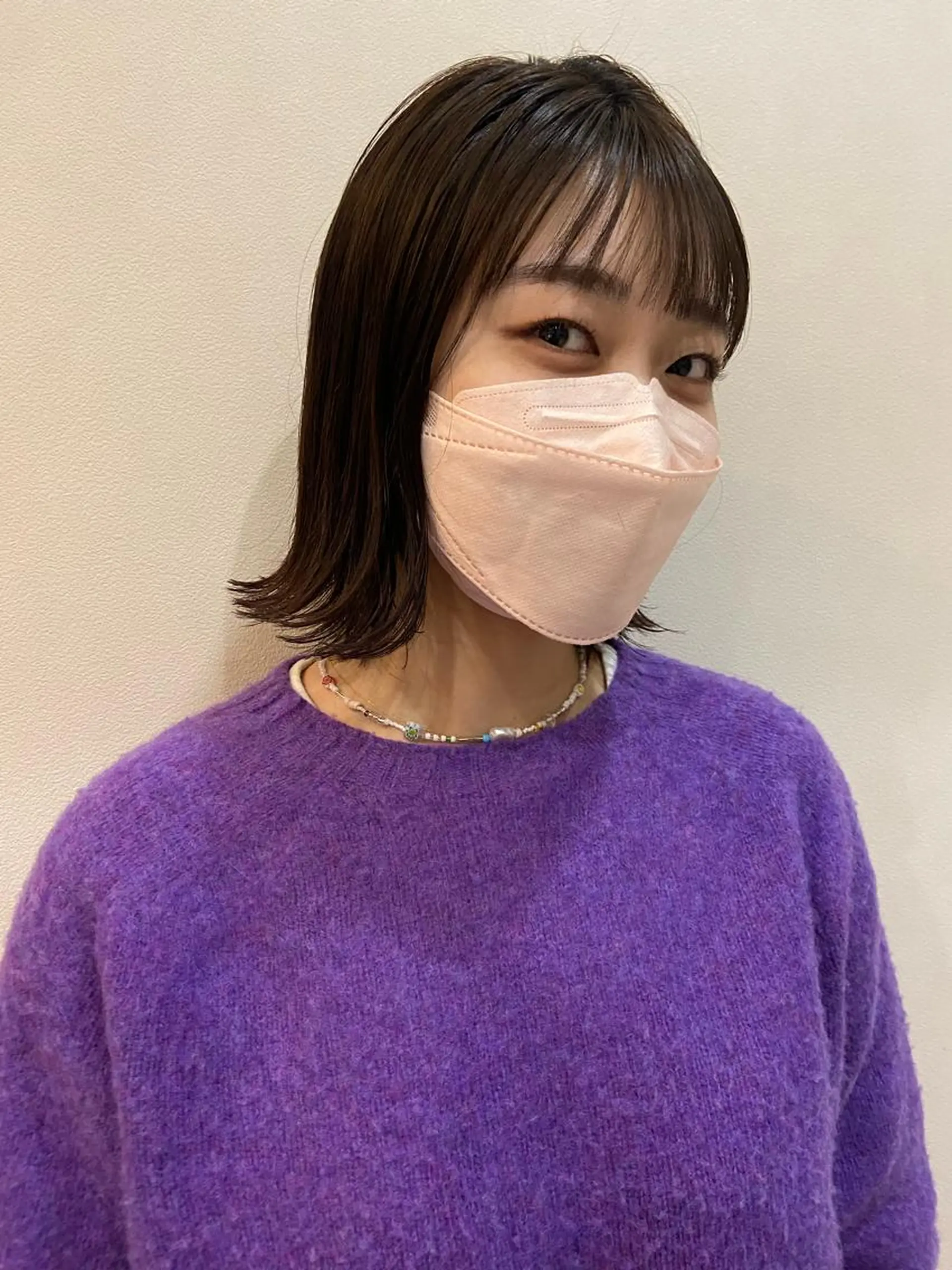 ミディアム ボブ/透明感カラー 🧸YUI❤️のヘアスタイル