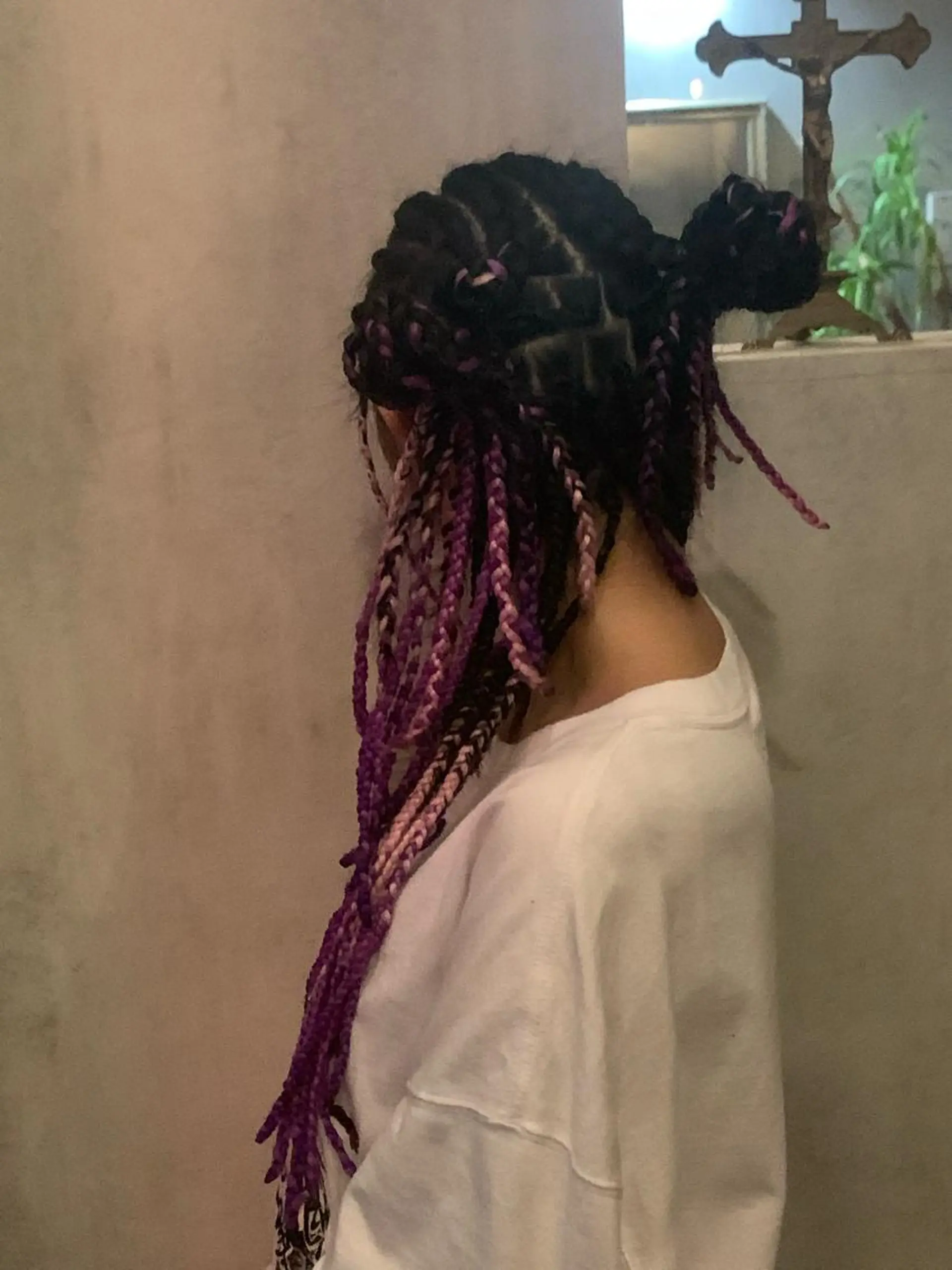 ロング ヘアアレンジ エクステ 西村 真実子のヘアスタイル