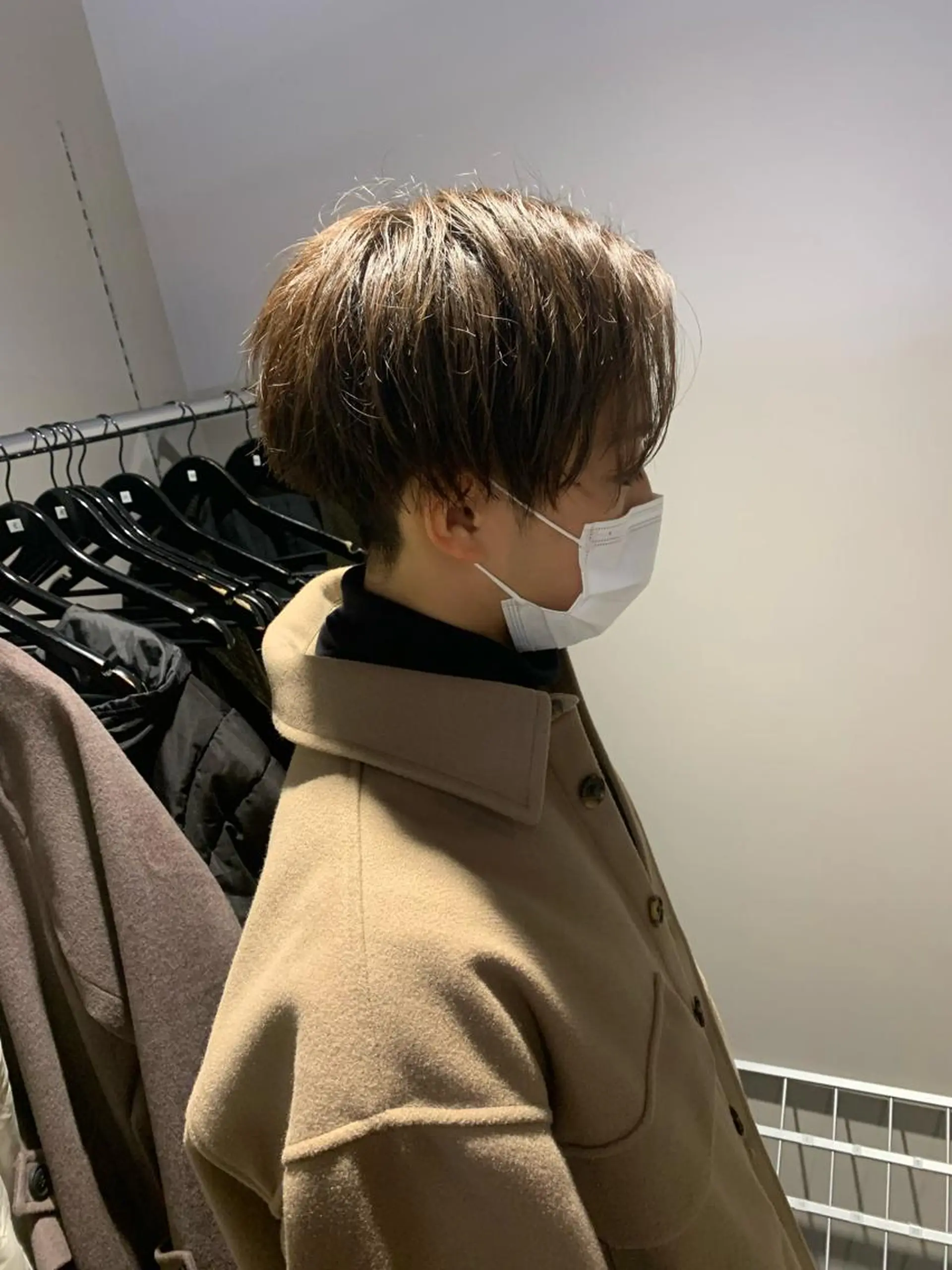 ショート カラー パーマ メンズ アイブロウ カット パーマ トリートメント ヘッドスパ ヘアセット ✨メンズウルフ特化 美容師タイガ✨のヘアスタイル