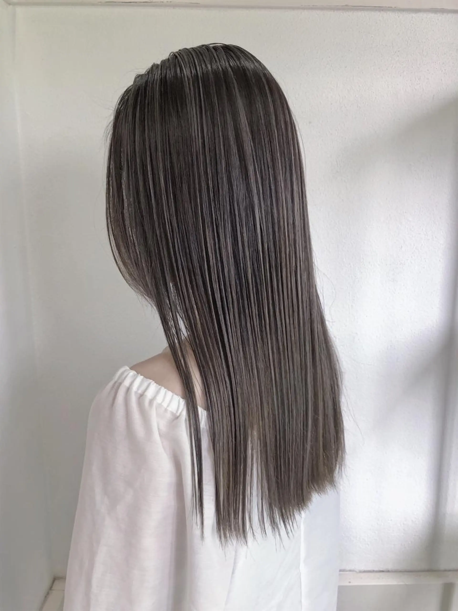 ロング カラー ヘアアレンジ バレイヤージュ ハイライトカラー ハイライト レイヤーカット ヘアカラー トリートメント GiseL天神カラー 髪質改善/ブリーチのヘアスタイル