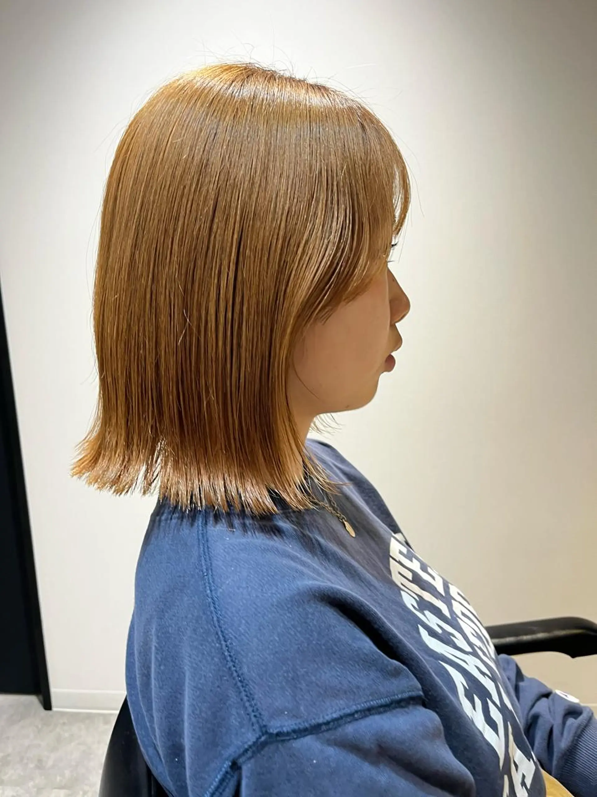 ミディアム ボブ GIEN 末吉 海斗のヘアスタイル