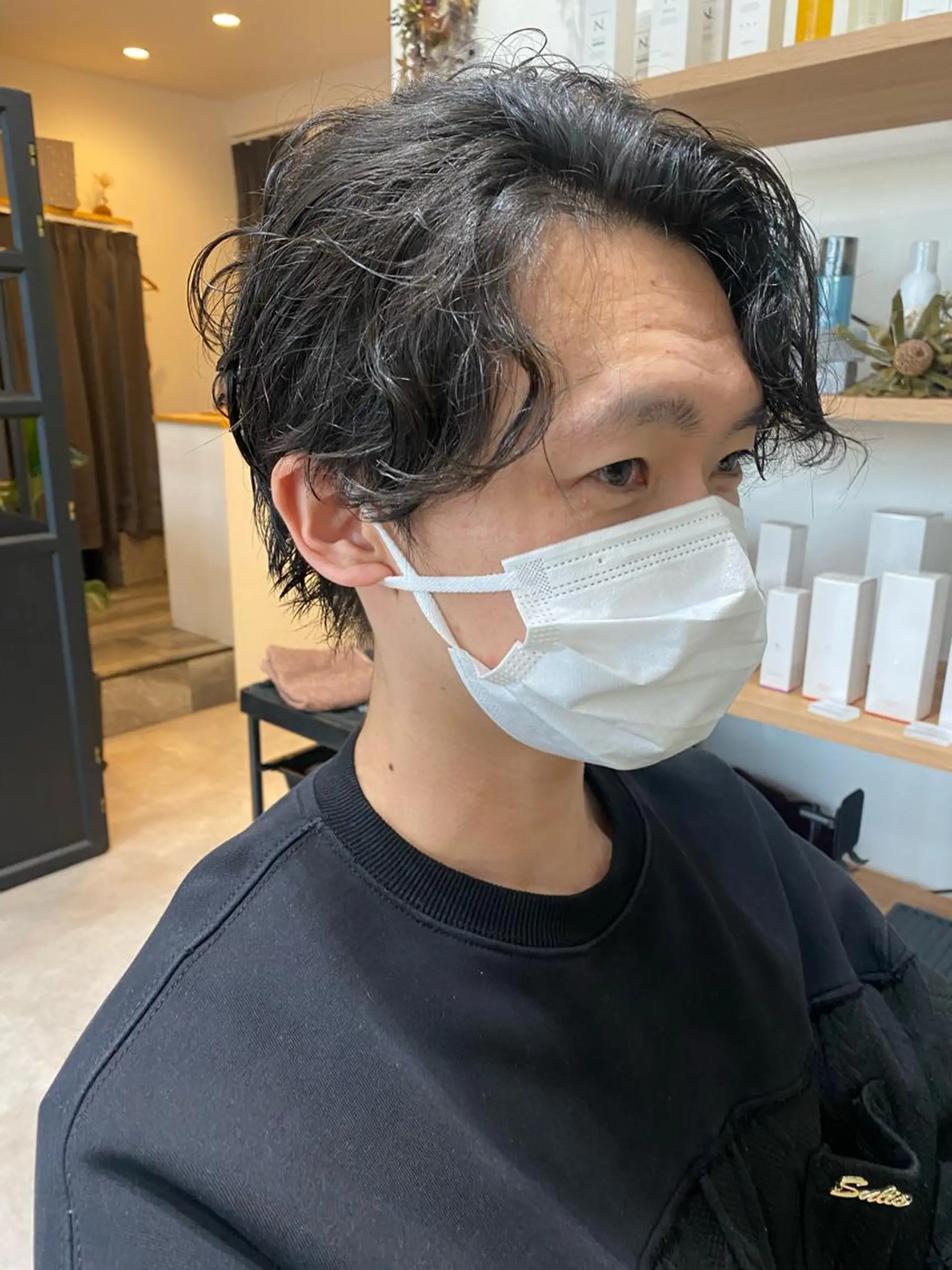 パーマ メンズ カット パーマ トリートメント Dxxxx III所属・オシャレ女性目線の 大人メンズ❁⃘*.ﾟのヘアスタイル