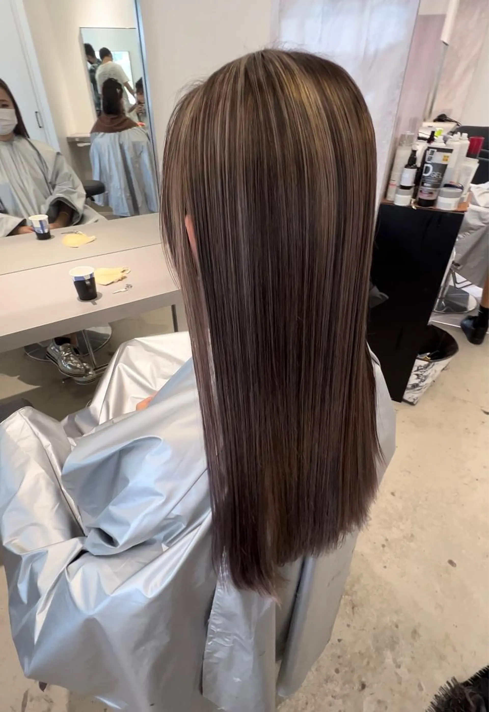 カラー バレイヤージュ ベージュカラー DAYS 2nd 久木山湧也のヘアスタイル
