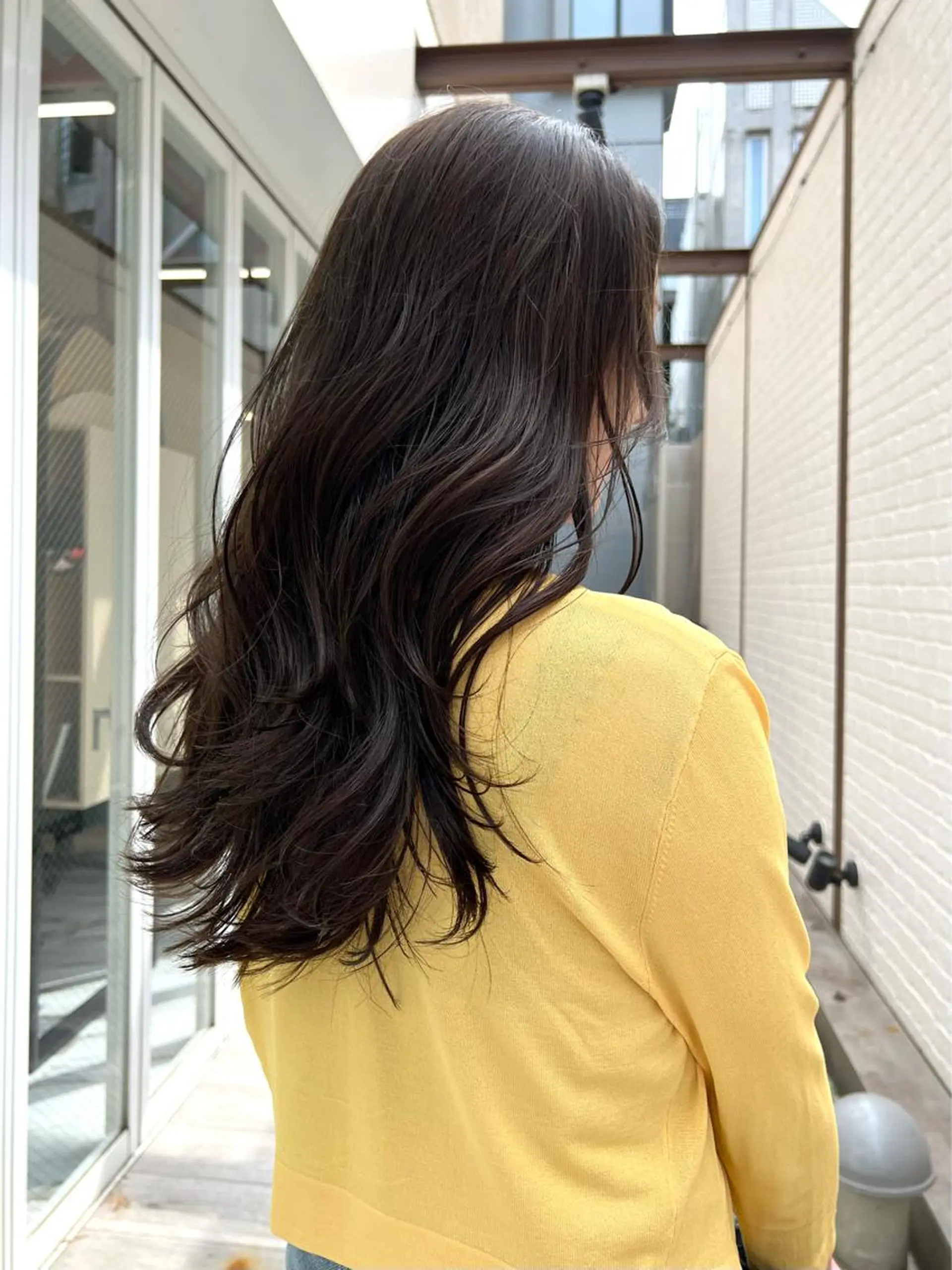 ロング カラー カット ヘアカラー トリートメント ヘアセット レイヤー/透明感 🍃鈴木裕介のヘアスタイル