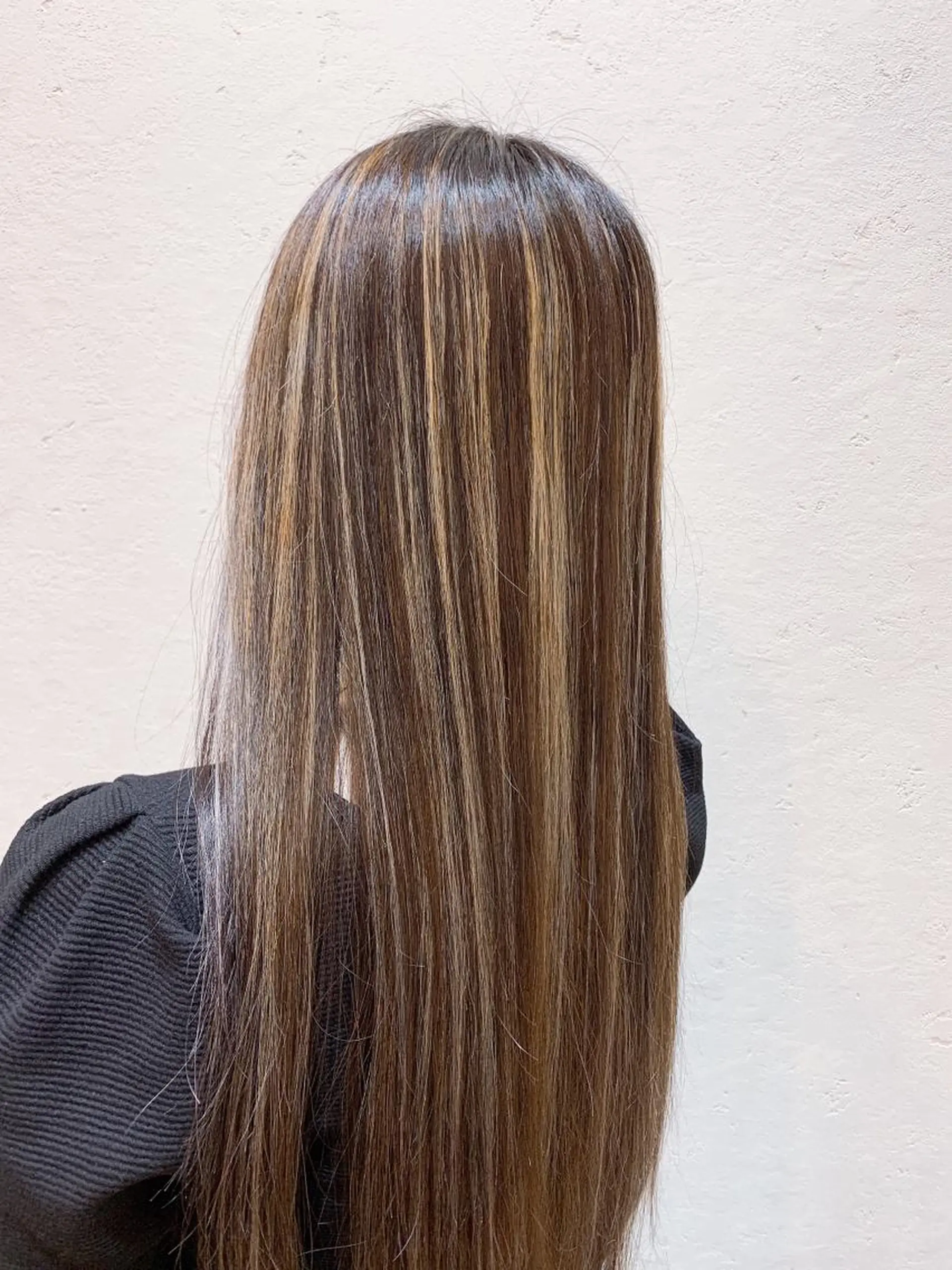 ロング カラー 天野 開のヘアスタイル