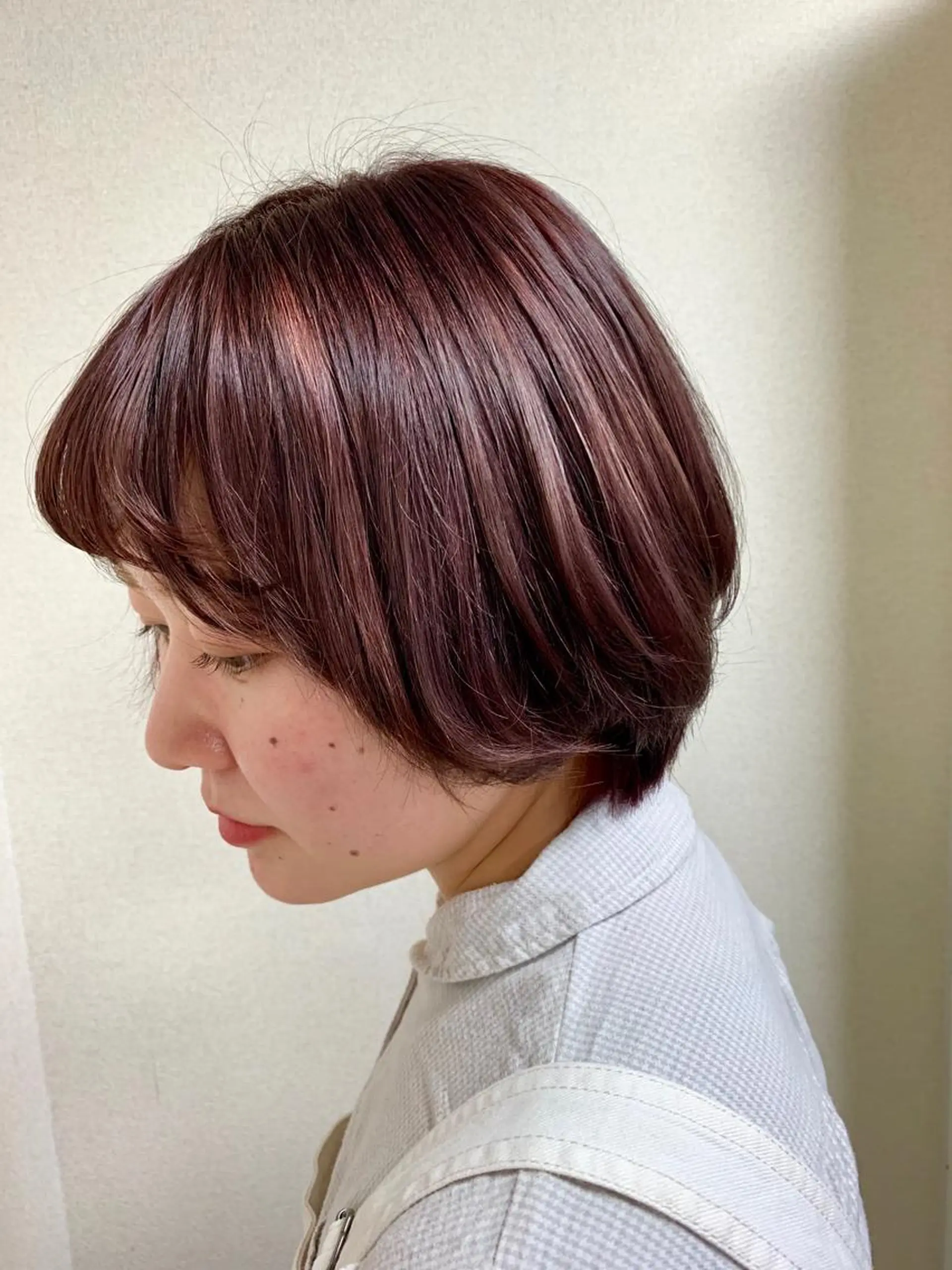 ショート ヘアカラー TriumpH天王寺店【ミルボンAujua認定サロン】所属・SAKI🐈⬛【 HAPPY届けます】のヘアスタイル