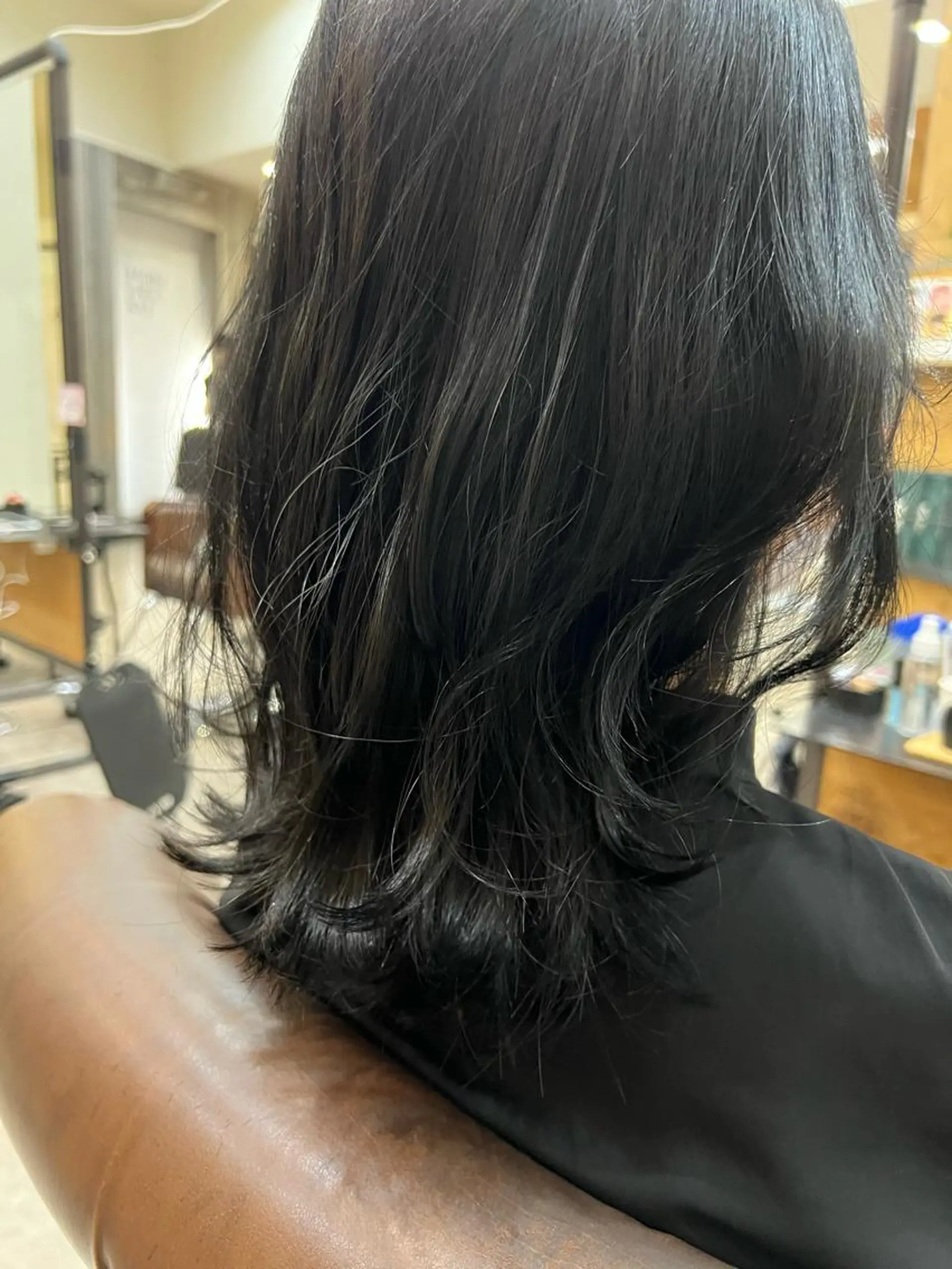 ロング カラー アディクシーカラー 黒髪 🦋.*˚オタク美容 師アキバノノカ🦋のヘアスタイル