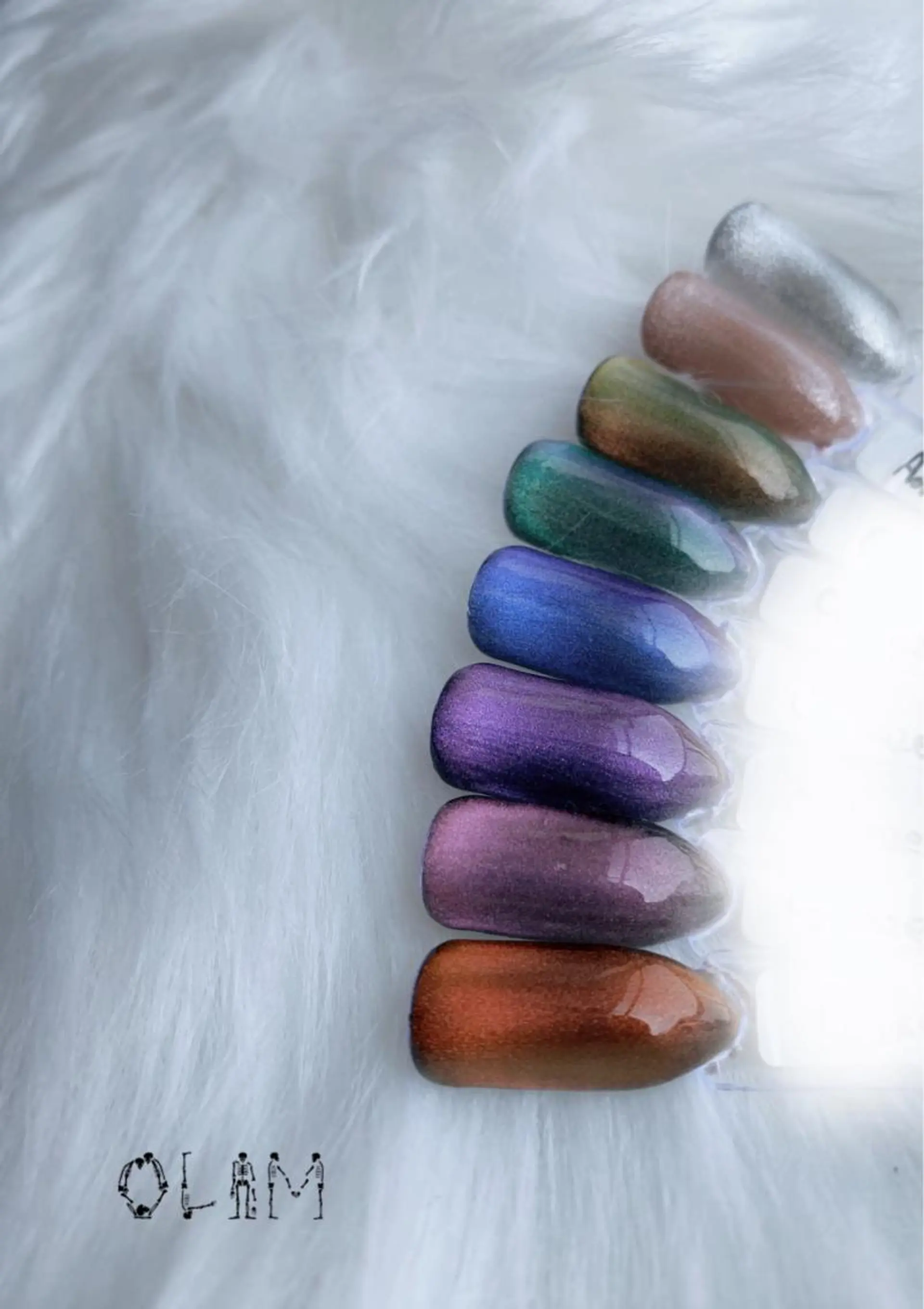 ネイル マグネットネイル ハンドネイル olim nailspaceのネイルデザイン