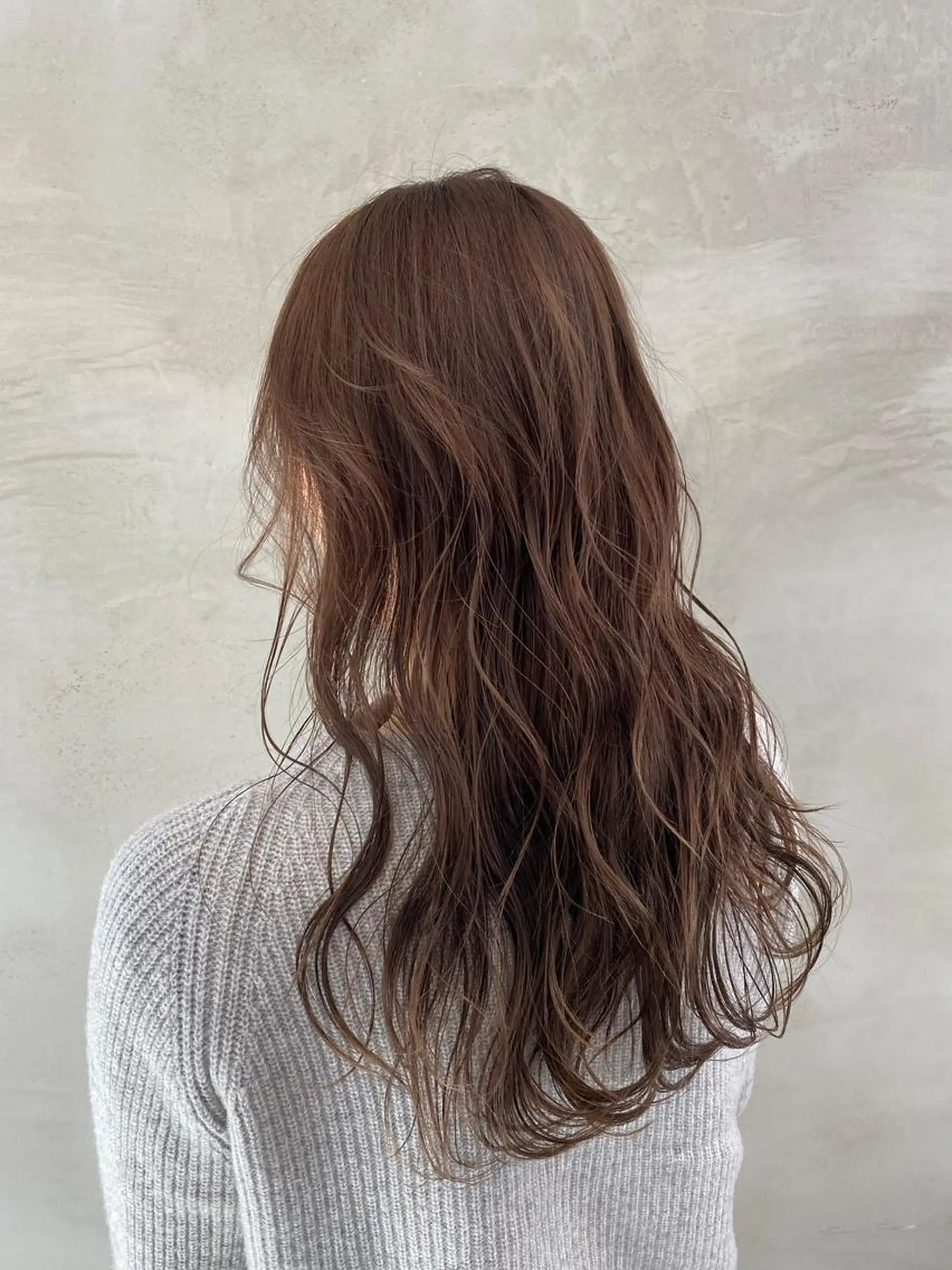 ロング カラー ベージュカラー カット ヘアカラー トリートメント pesca 長町南店 OIKAWAのヘアスタイル