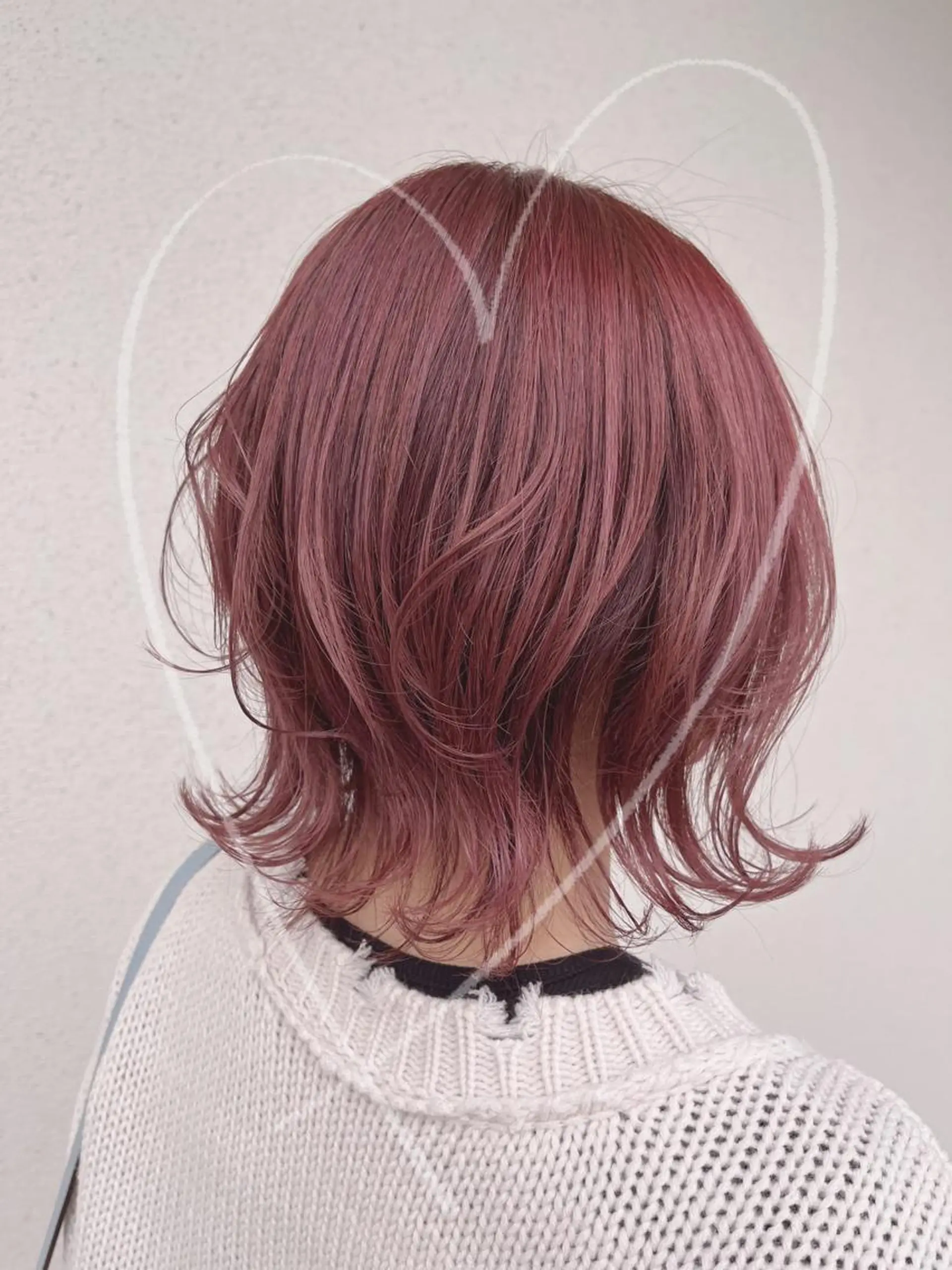 ミディアム くびれヘア ウルフカット SORA所属・ＳＯＲＡ Ｉｉｅのヘアスタイル