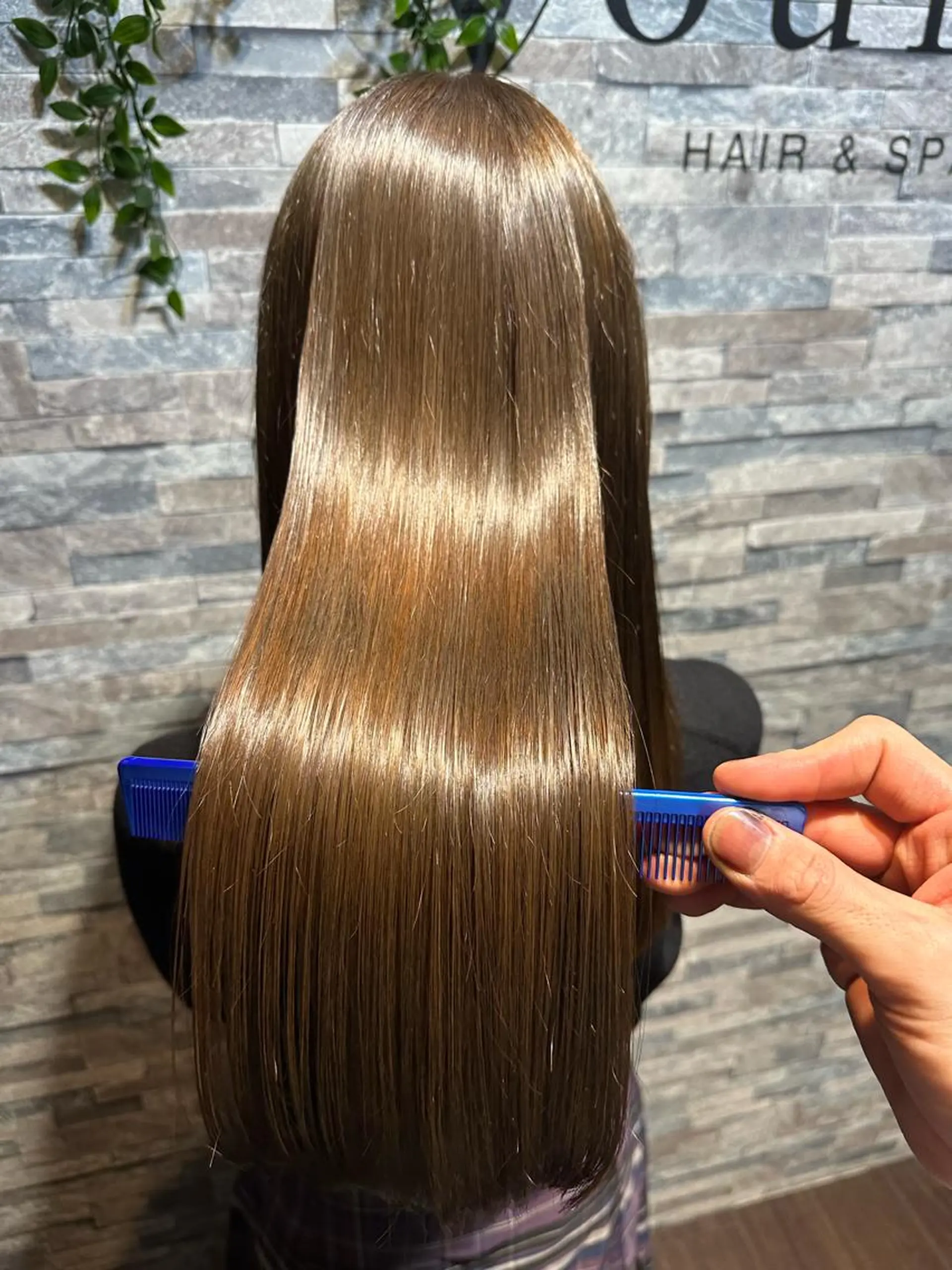 ロング カラー カット ヘアカラー トリートメント ヘッドスパ youres hair 東口店所属・🌸ULTOWA🌸 髪質改善/縮毛/店長のヘアスタイル