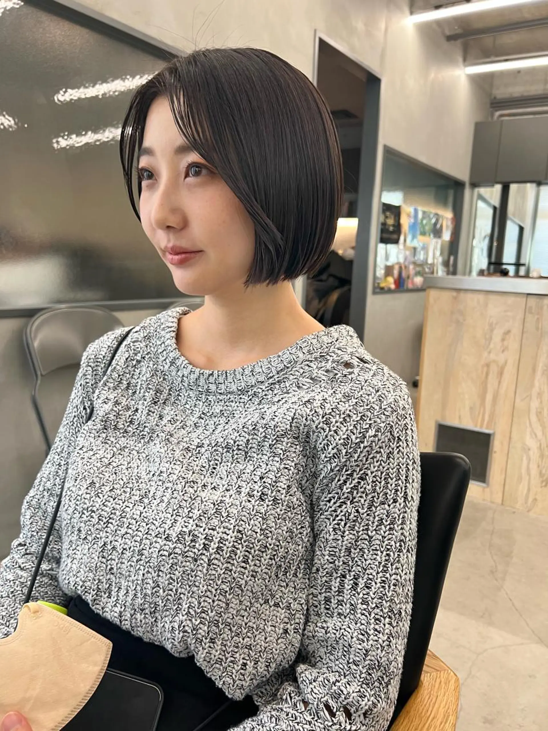 ショート ボブ レイヤーカット カット ヘアカラー トリートメント sakoda shunkiのヘアスタイル
