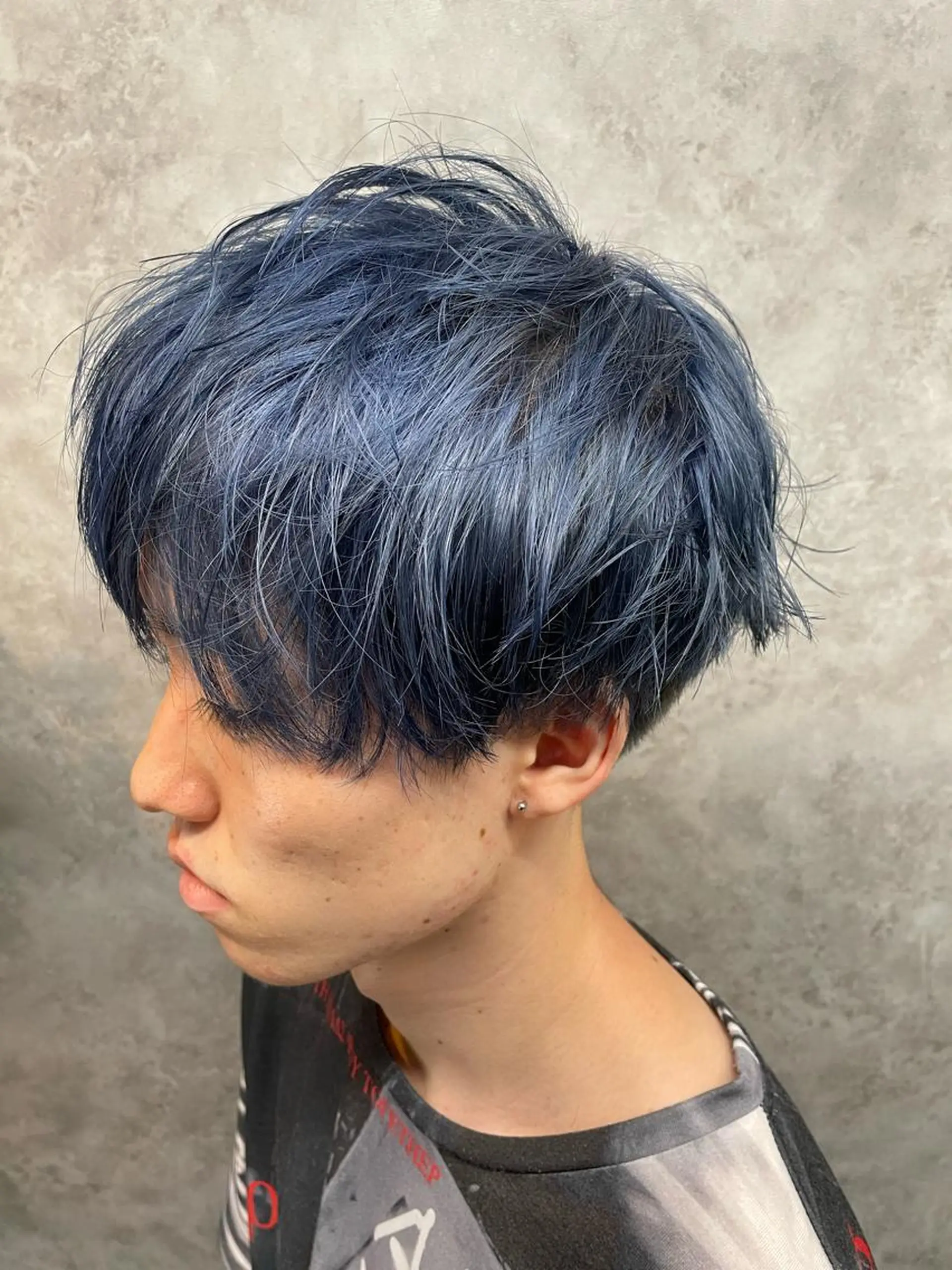 カラー メンズ カット 【似合わせるボブ✨】 sanaのヘアスタイル