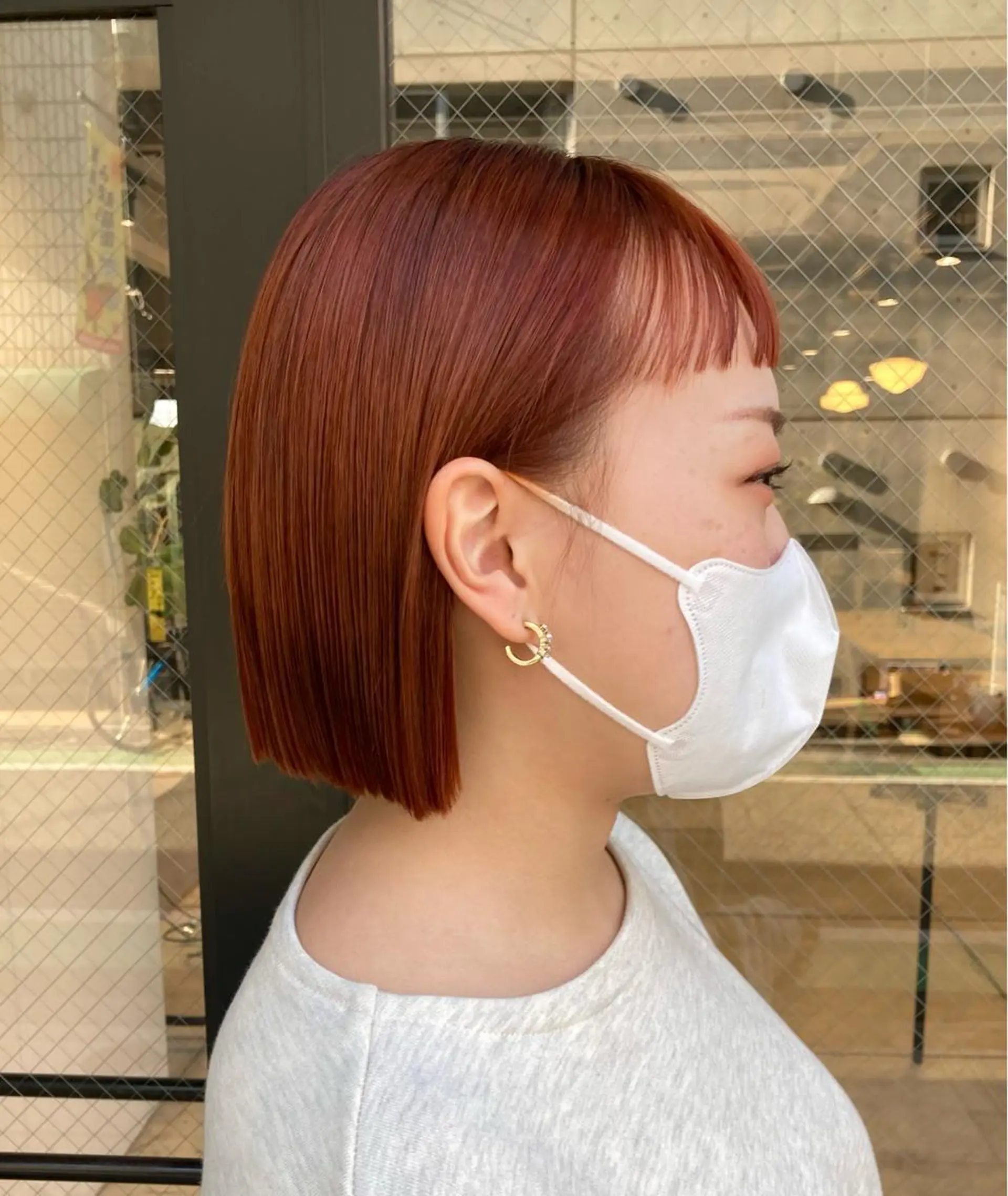 ショート カラー Chlan岡本所属・Chlan岡本 坂本朱樺莉のヘアスタイル