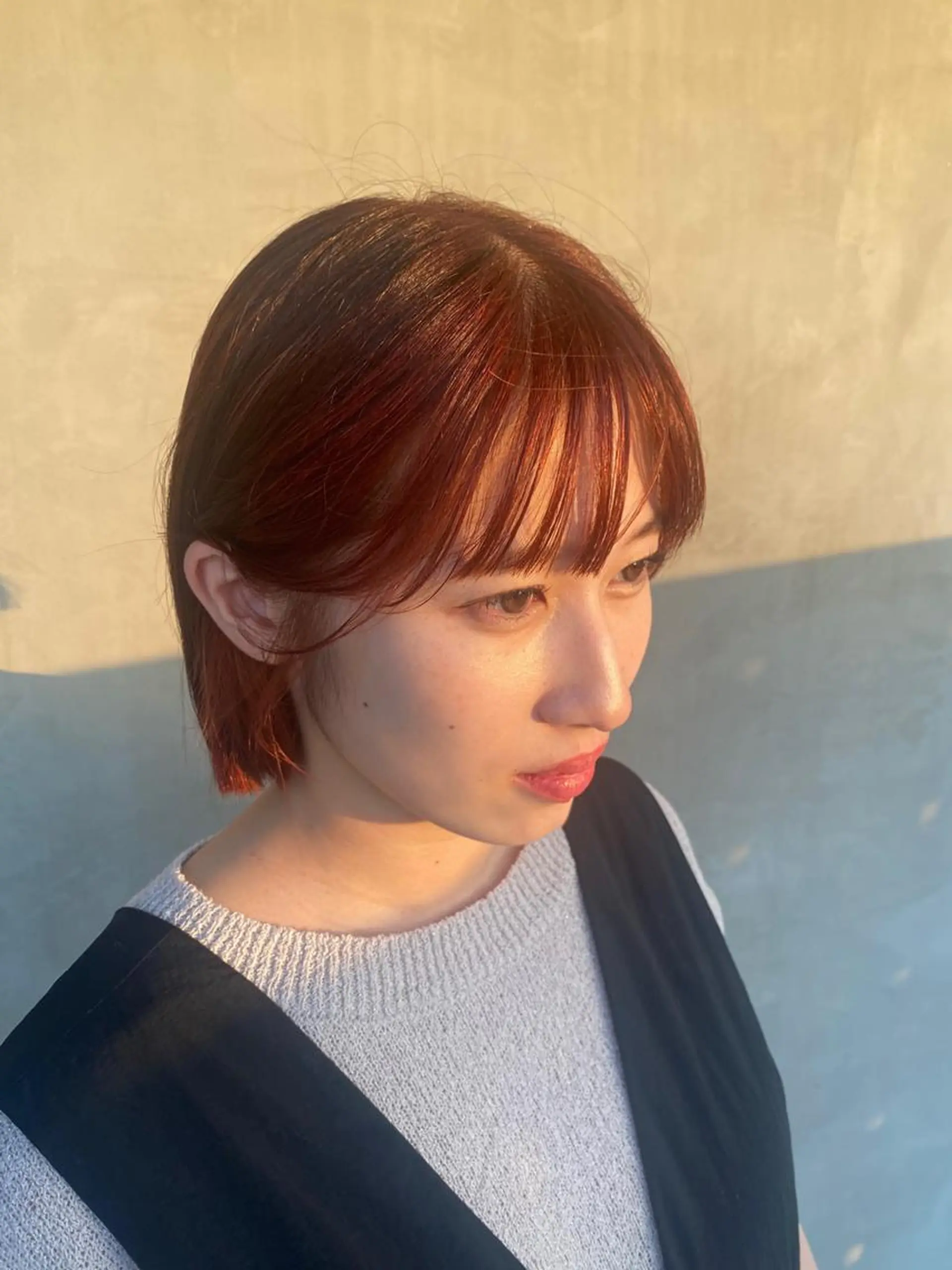 ショート ボブ カット ヘアカラー 韓国風hair💕 Kanonのヘアスタイル