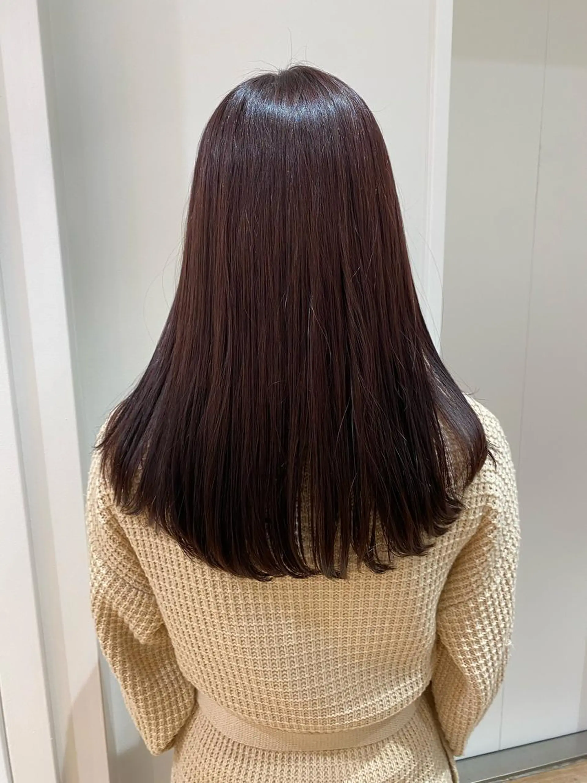 ミディアム ヘアカラー ❤️パーマ美容師✂︎ 井口美緒のヘアスタイル